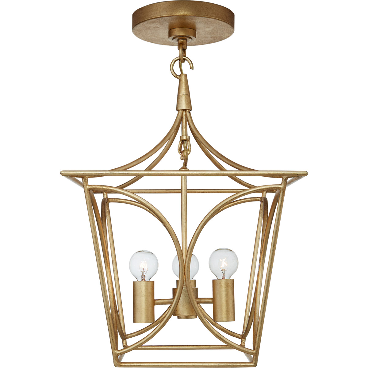 kate spade new york Cavanagh 4 Light 11.5 inch Gild Lantern Pendant Ceiling Light