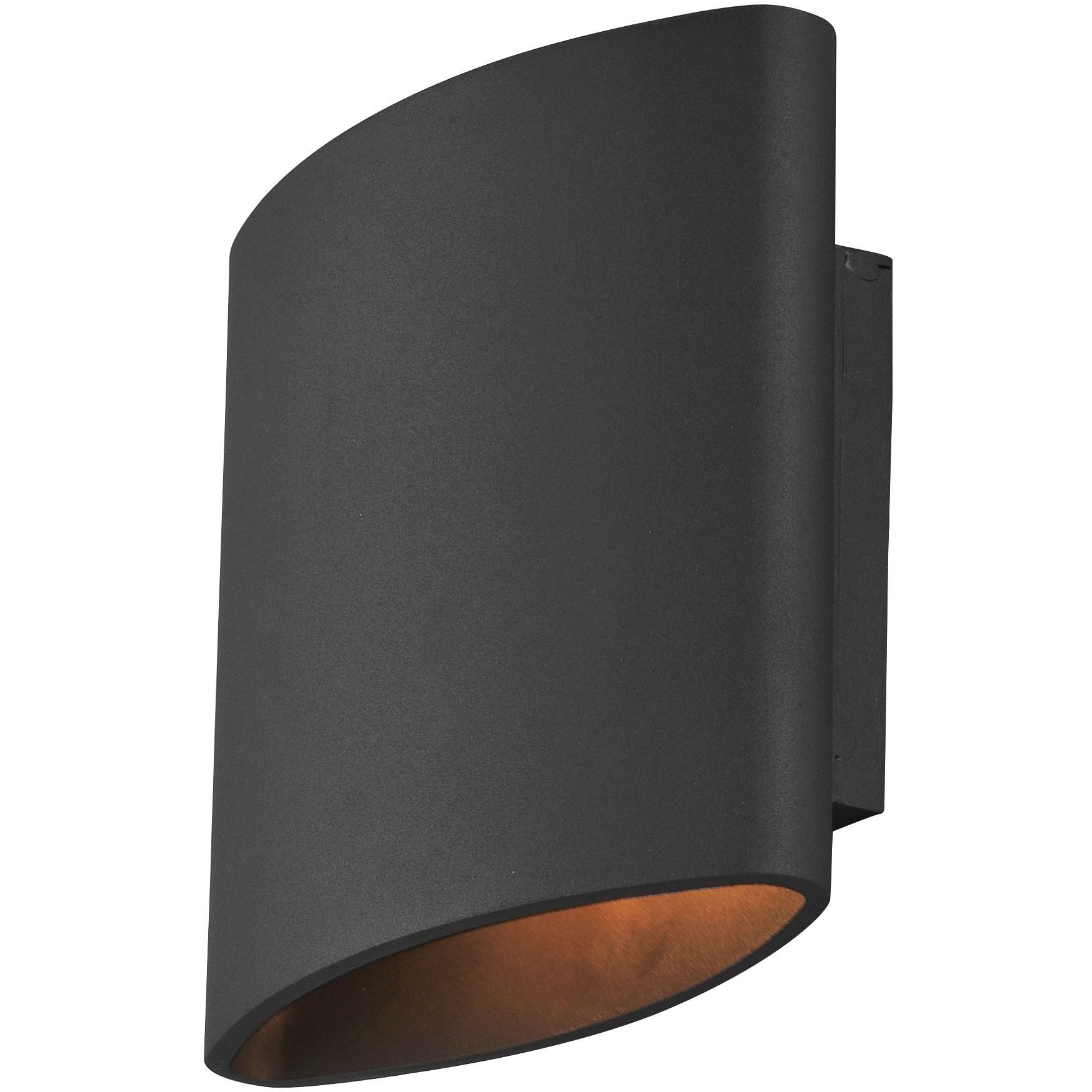 Lightray LED 7 inch Architectural Bronze Outdoor Wall Mount