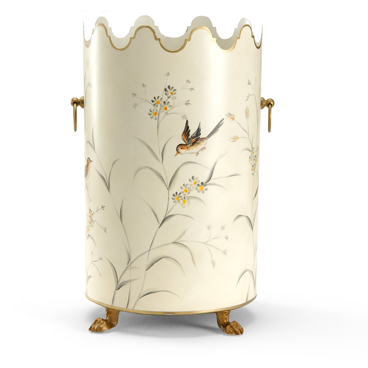 Chelsea House Hand Painted Wastebasket
