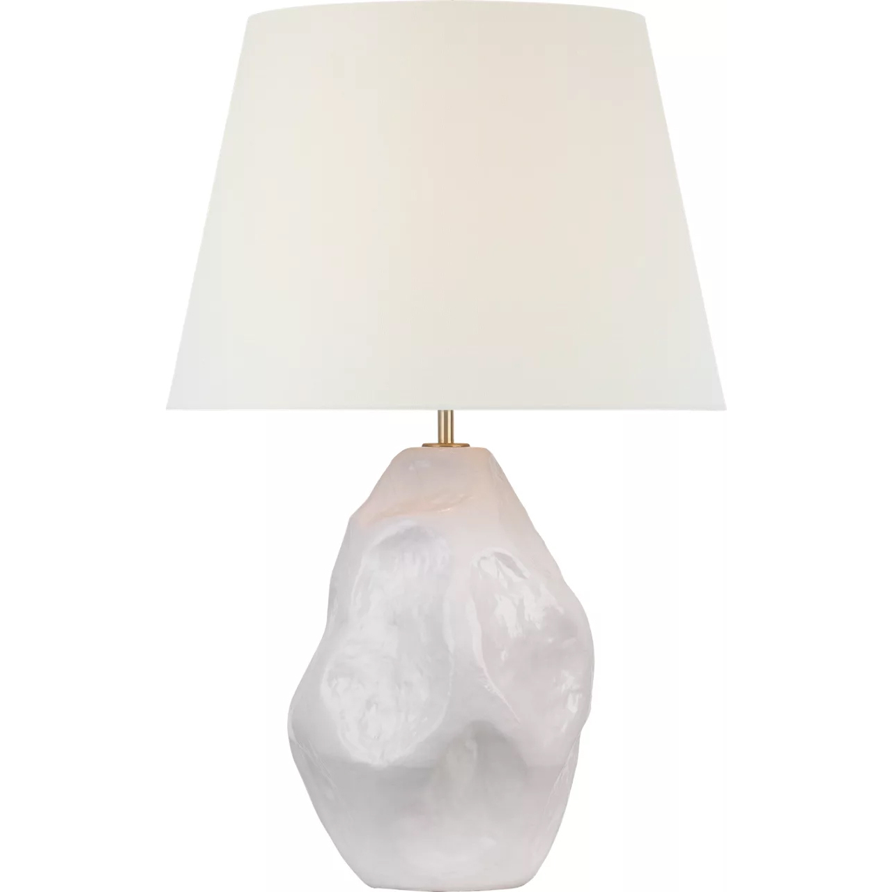 AERIN Rocco 27.25 inch 15 watt White Table Lamp Portable Light