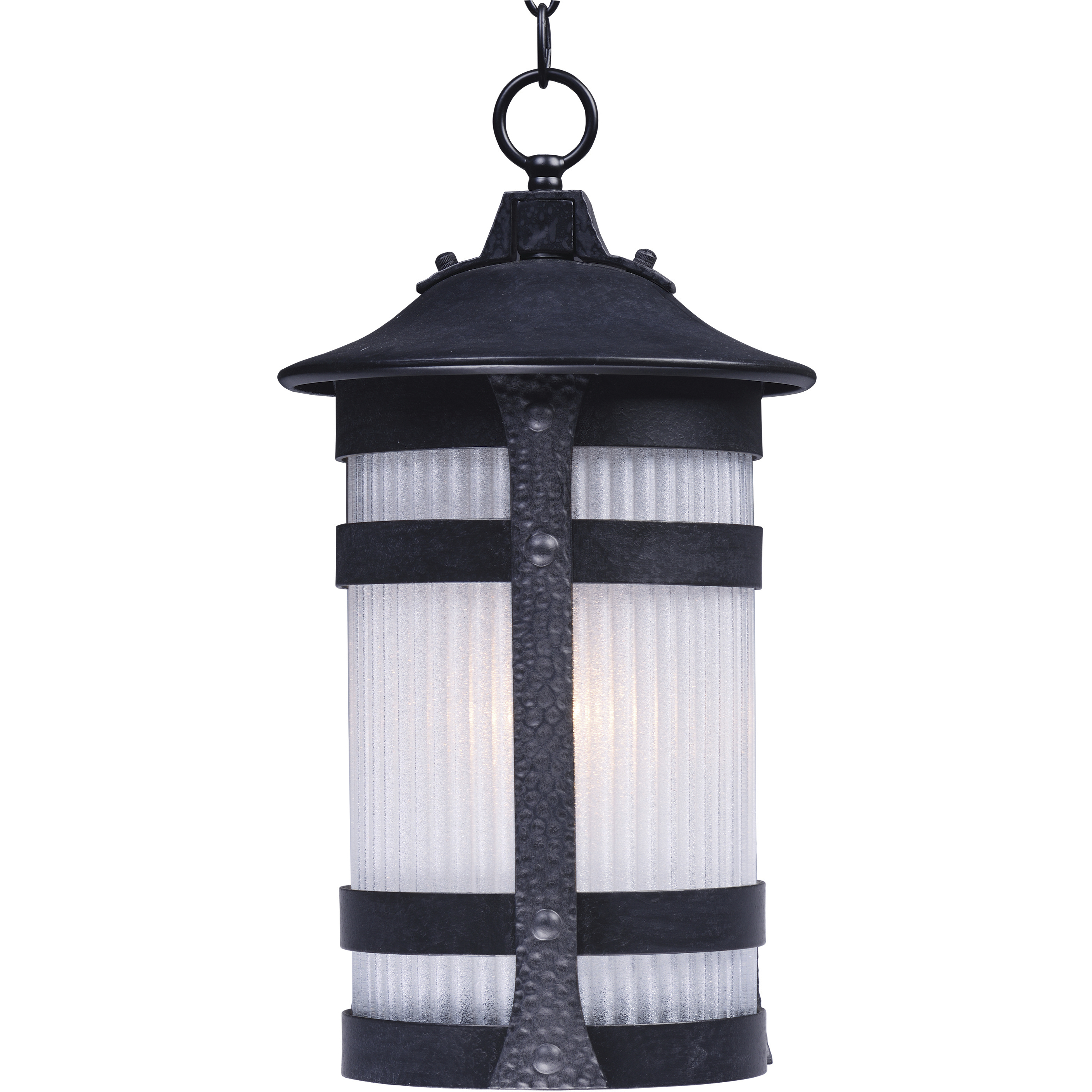 Casa Grande 1 Light 10 inch Anthracite Outdoor Hanging Lantern