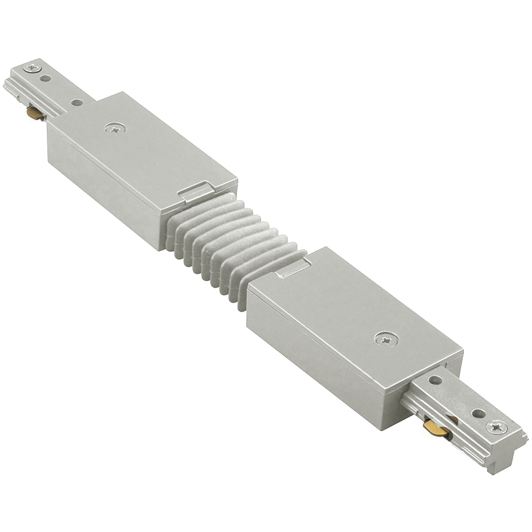 L Track 120 Brushed Nickel Track Component Ceiling Light