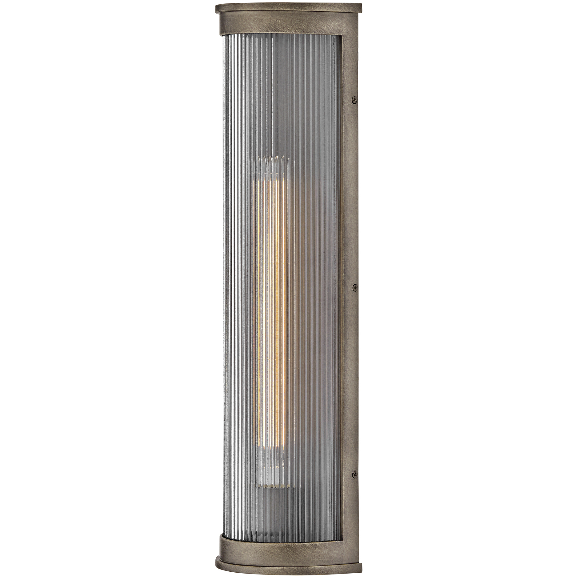 Coastal Elements Bluffton 1 Light 24 inch Burnished Bronze Outdoor Wall Mount Lantern
