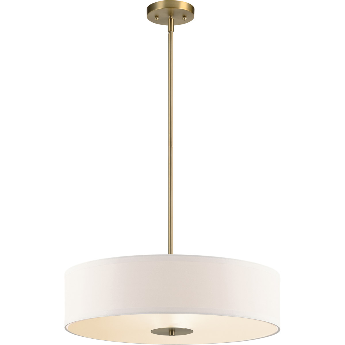 Independence 3 Light 20 inch Classic Bronze Pendant/Semi Flush Ceiling Light