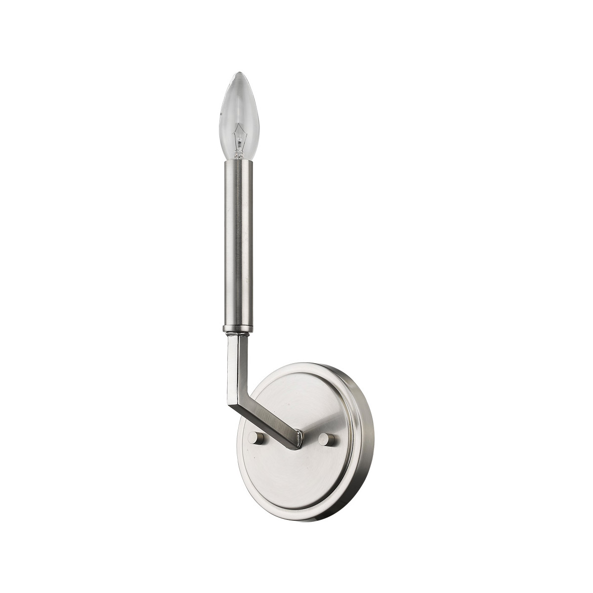 Harper 1 Light 5 inch Satin Nickel Vanity Light Wall Light