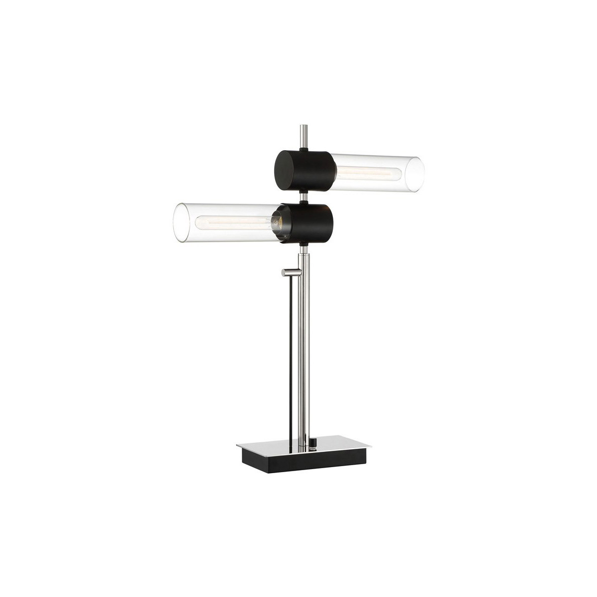 Tomlin 28 inch 40.00 watt Brushed Nickel Table Lamp Portable Light