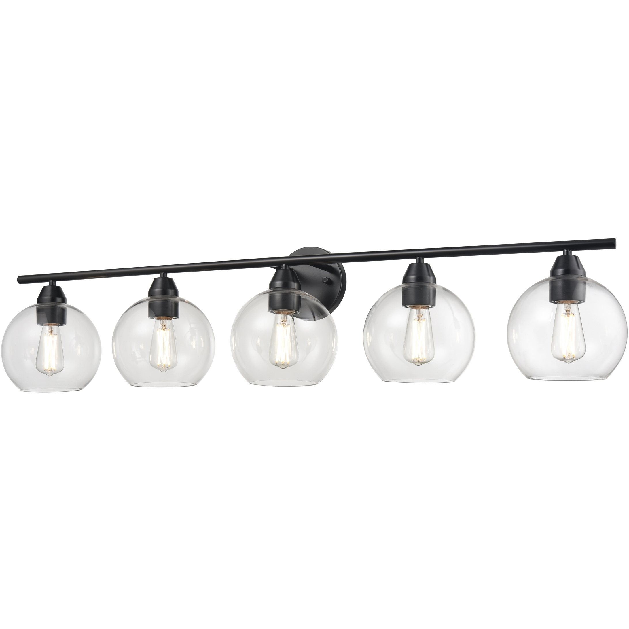 Andromeda 5 Light 41.25 inch Graphite Bath Vanity Wall Light