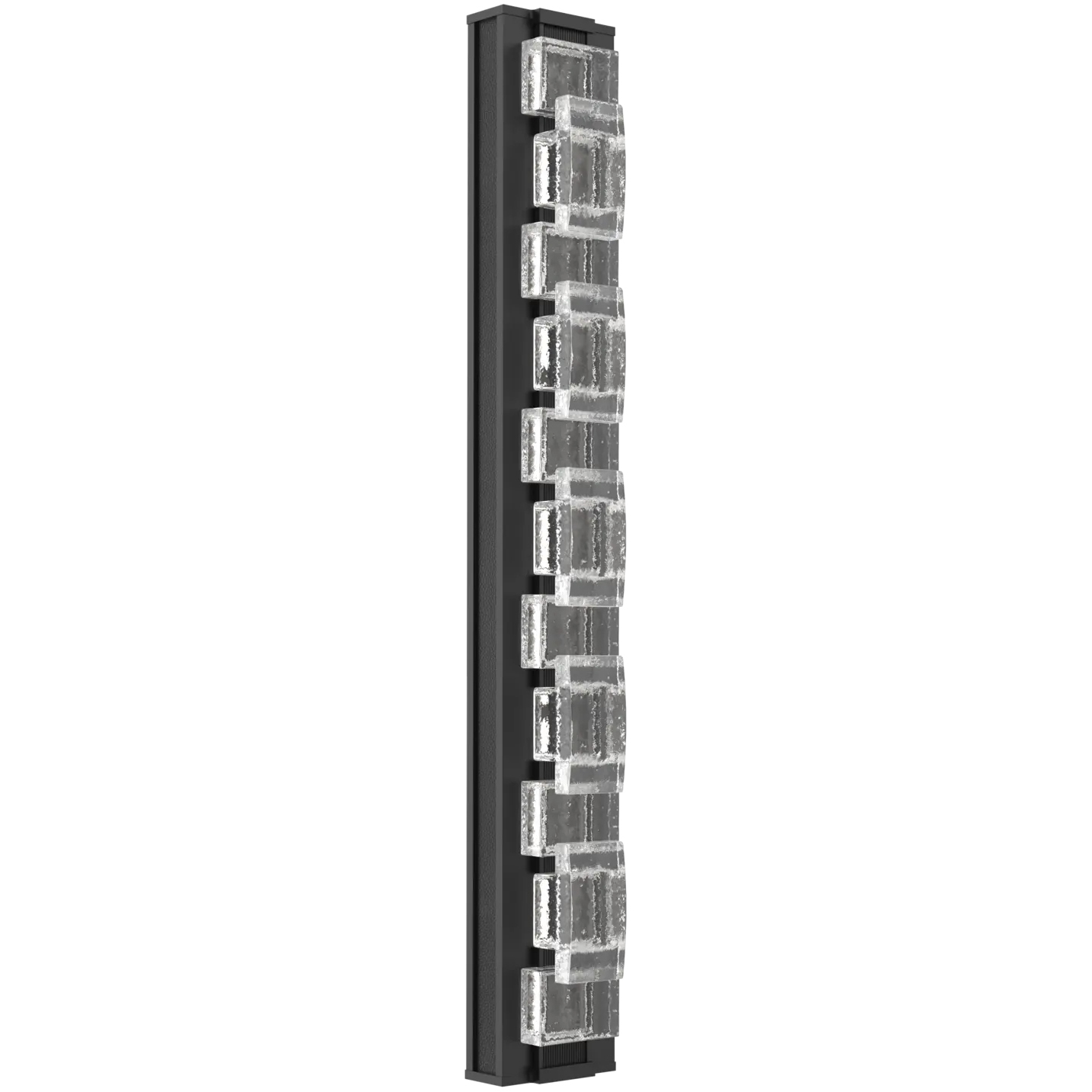 Tessera LED 5.1 inch Matte Black with Licorice Sconce Wall Light