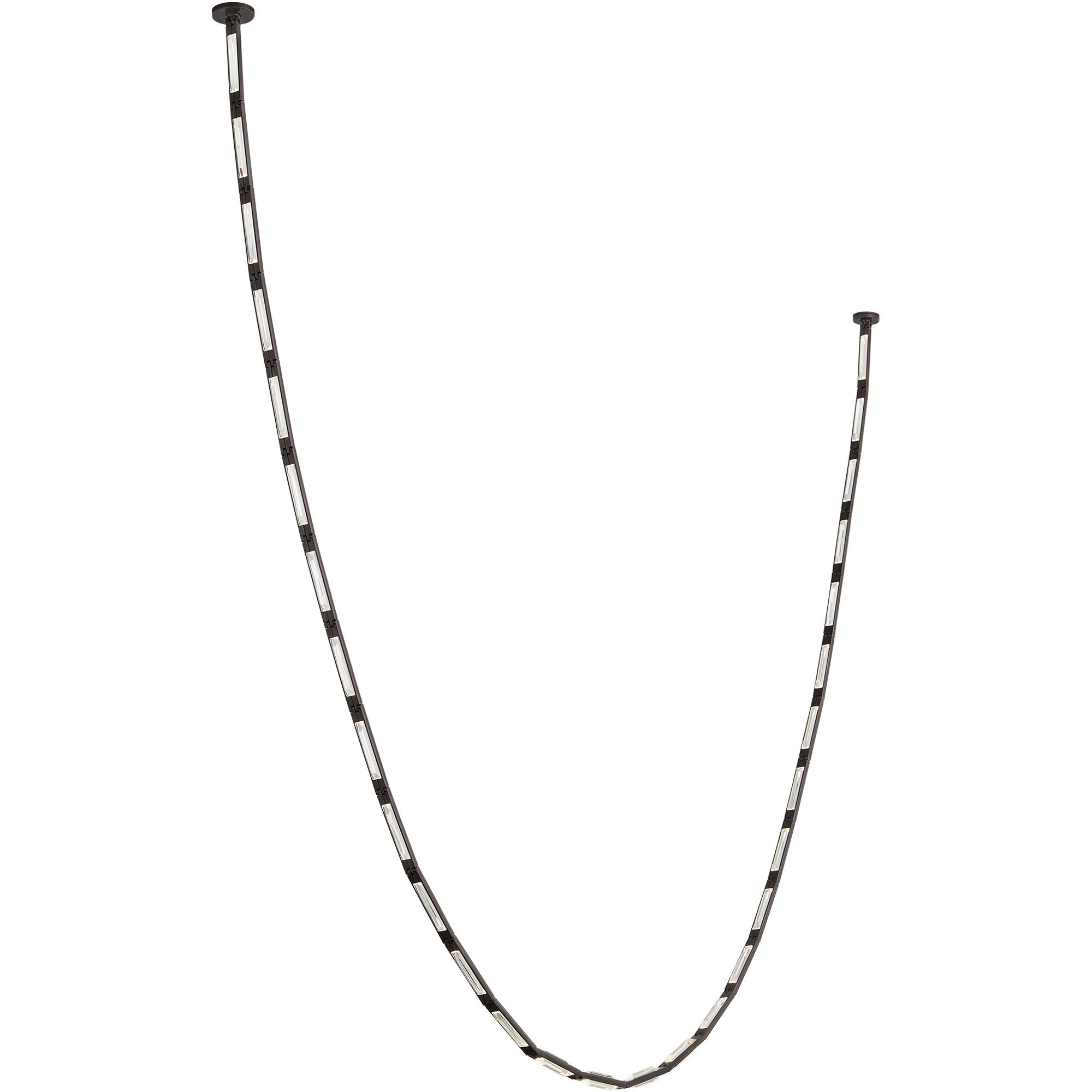 Sean Lavin Catena LED 0.8 inch Bronze Chandelier Ceiling Light in 2700K, Remote 277V