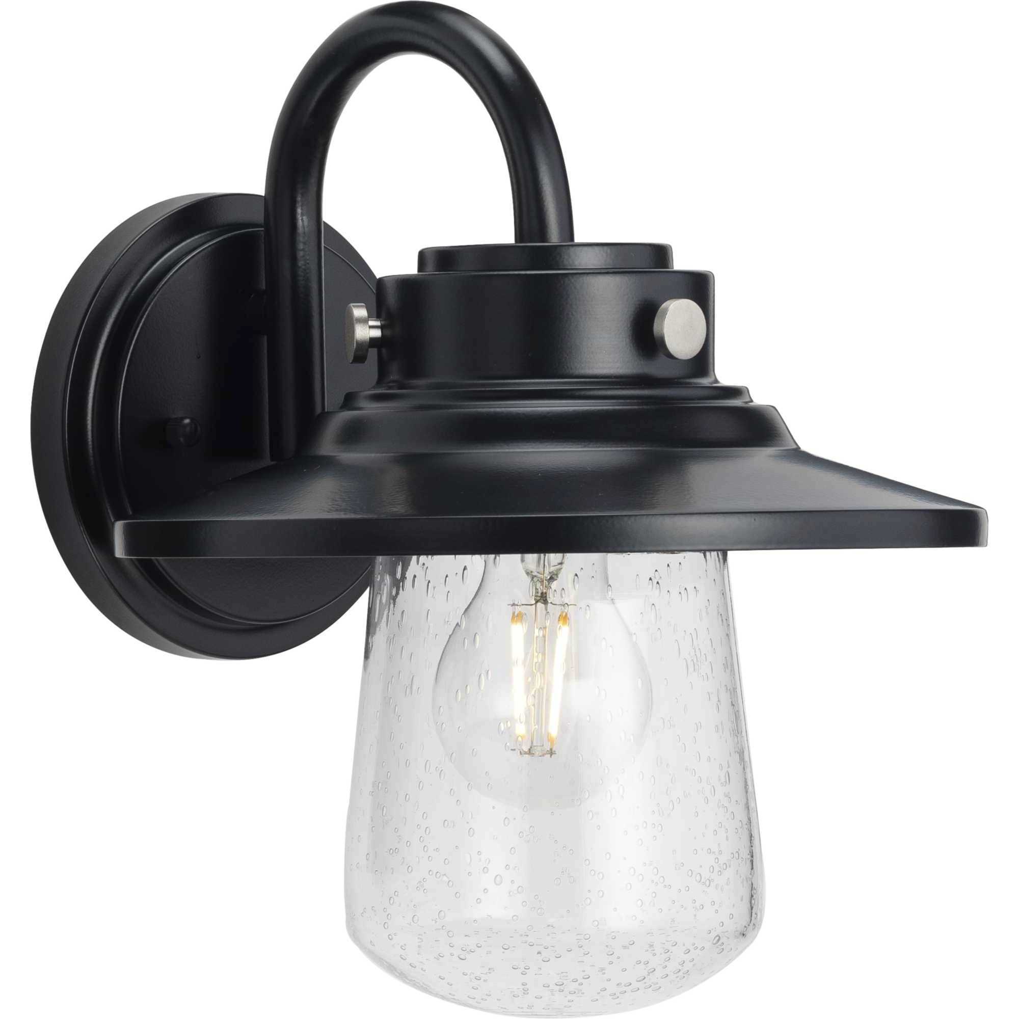 Tremont 1 Light 11 inch Matte Black Outdoor Wall Lantern, Medium