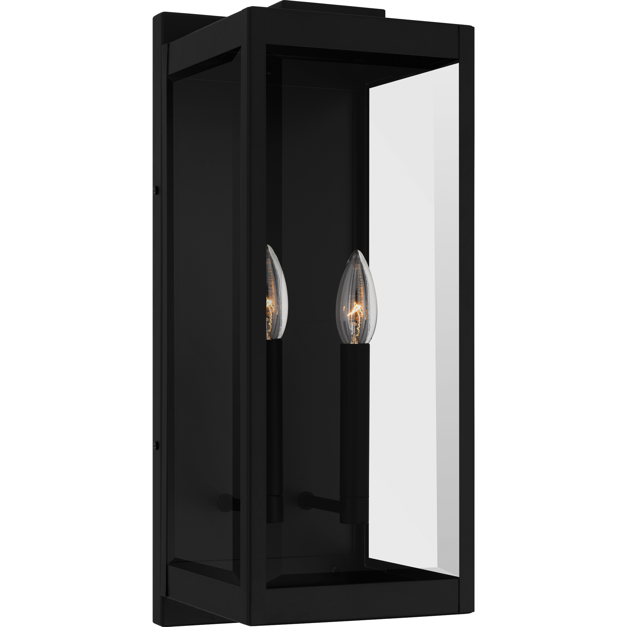 Eastover 2 Light 19 inch Earth Black Outdoor Wall Lantern, Large