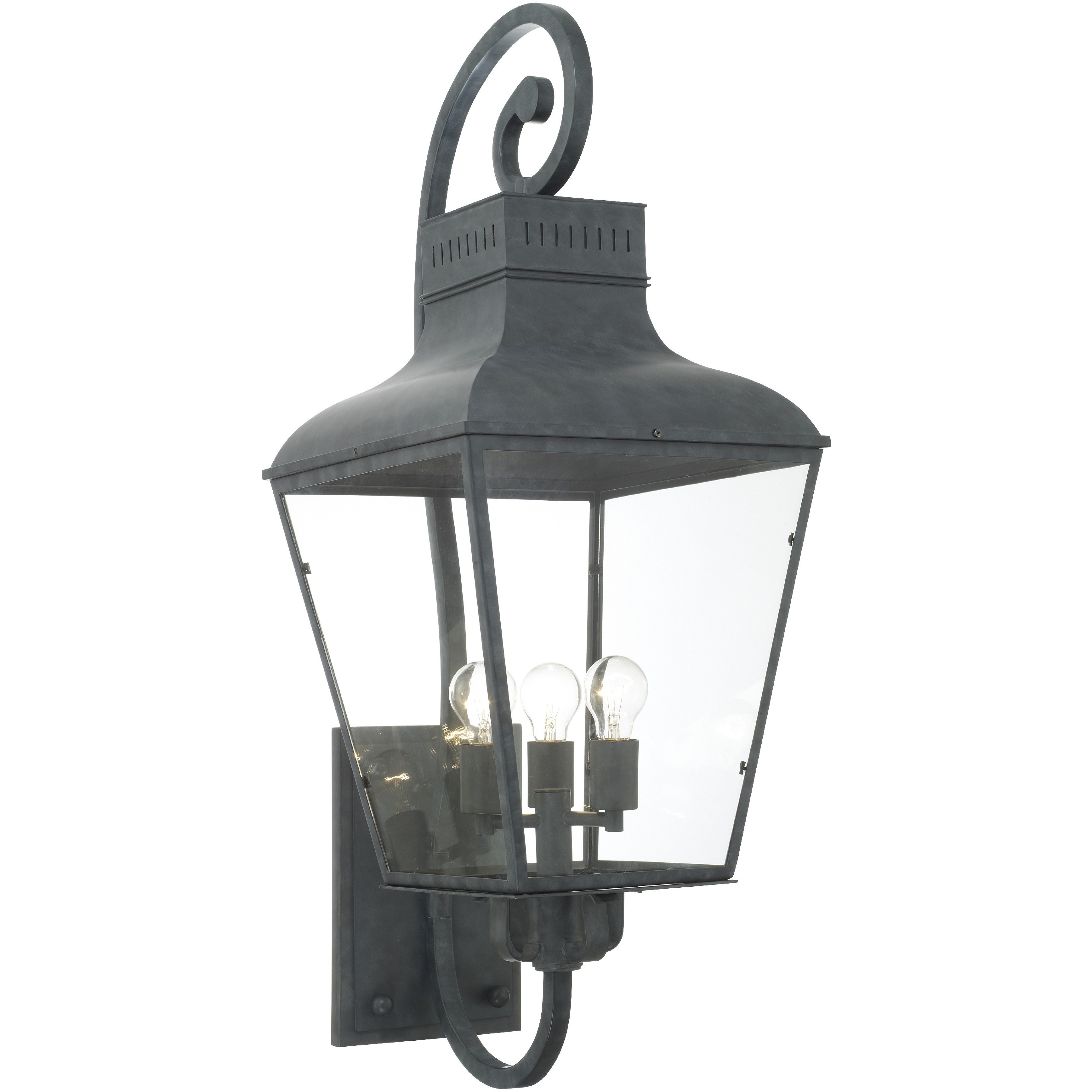 Dumont 4 Light 38.75 inch Graphite Outdoor Sconce