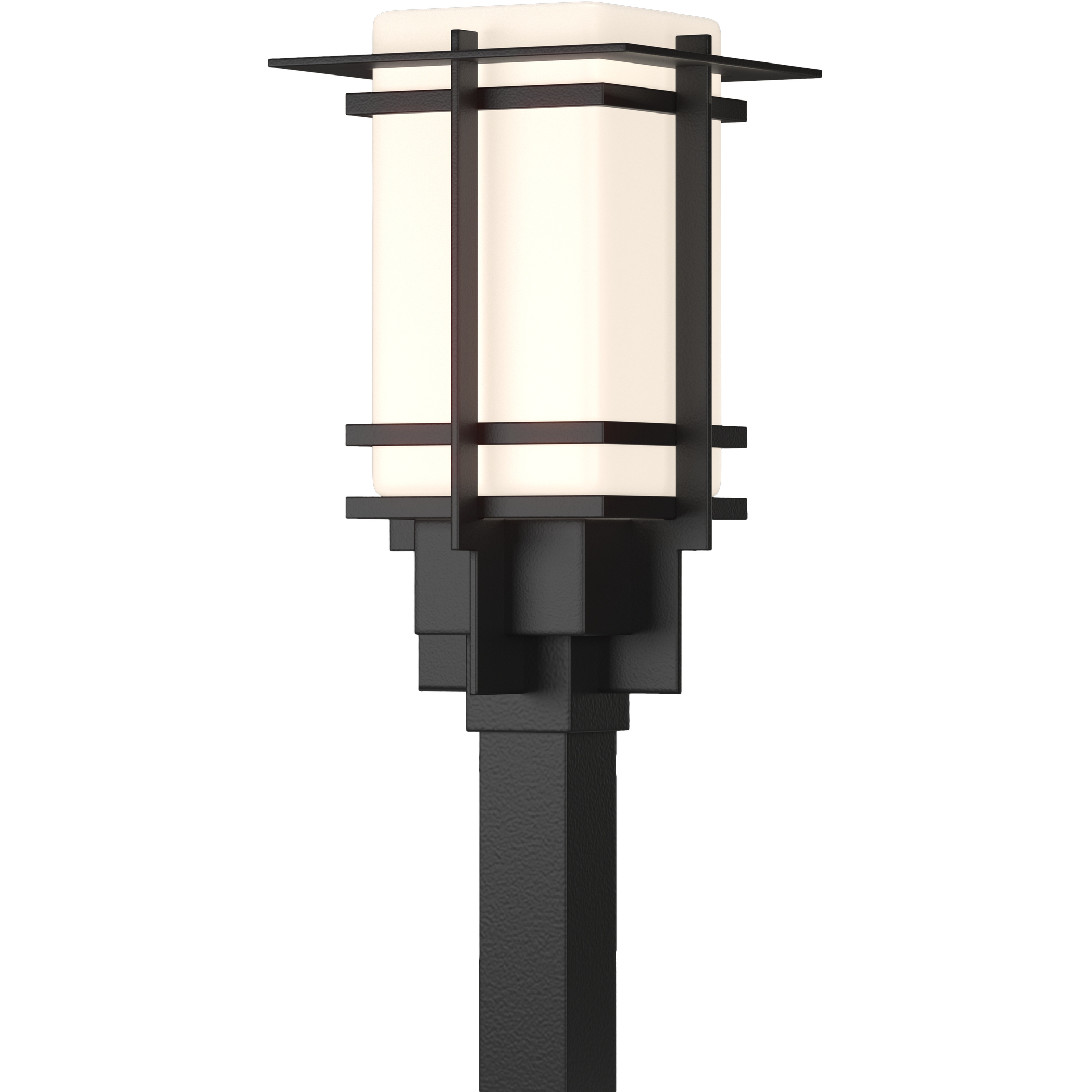 Tourou 1 Light 14.2 inch Coastal Black Outdoor Post Light