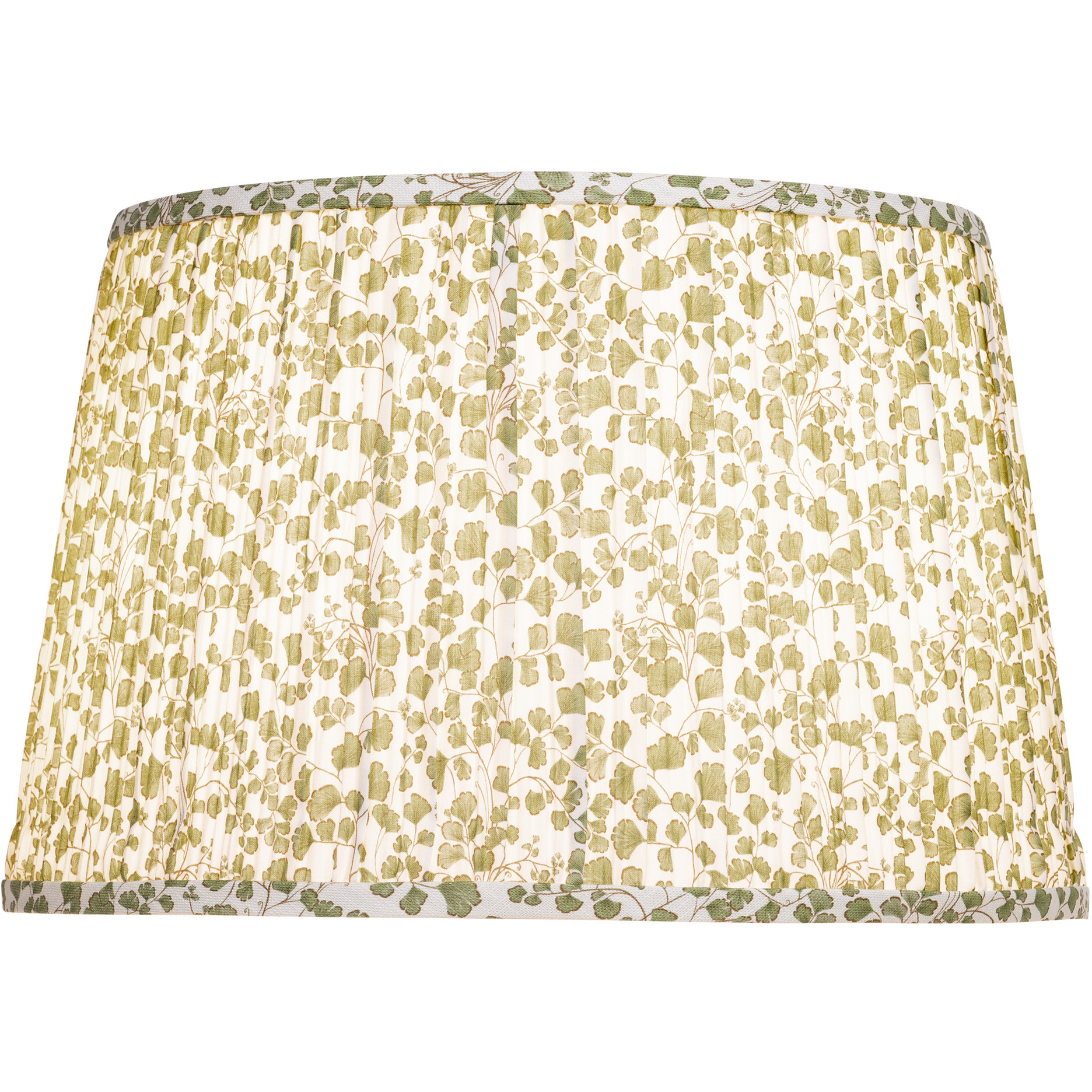 Maiden Fern Green and Ivory 16 inch Lamp Shade