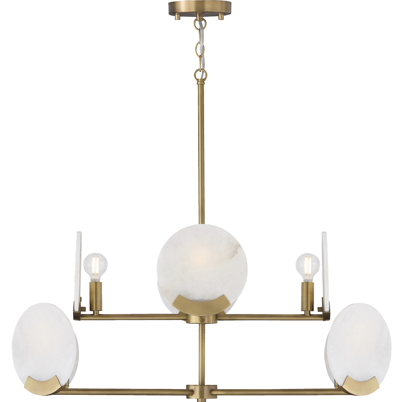 Oriya 8 Light 35 inch Aged Brass Chandelier Ceiling Light