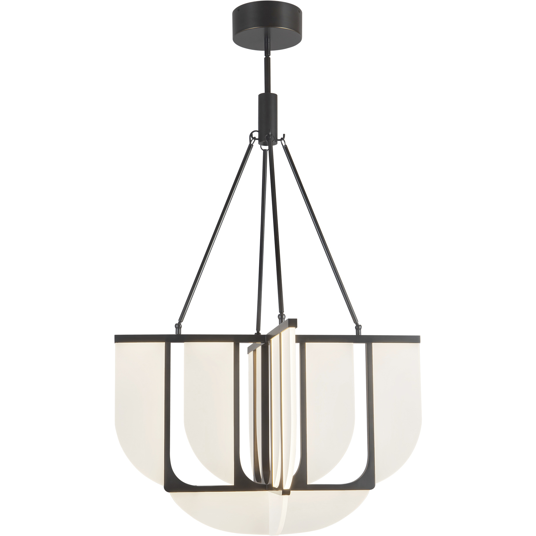 Anders 30 inch Urban Bronze Chandelier Ceiling Light
