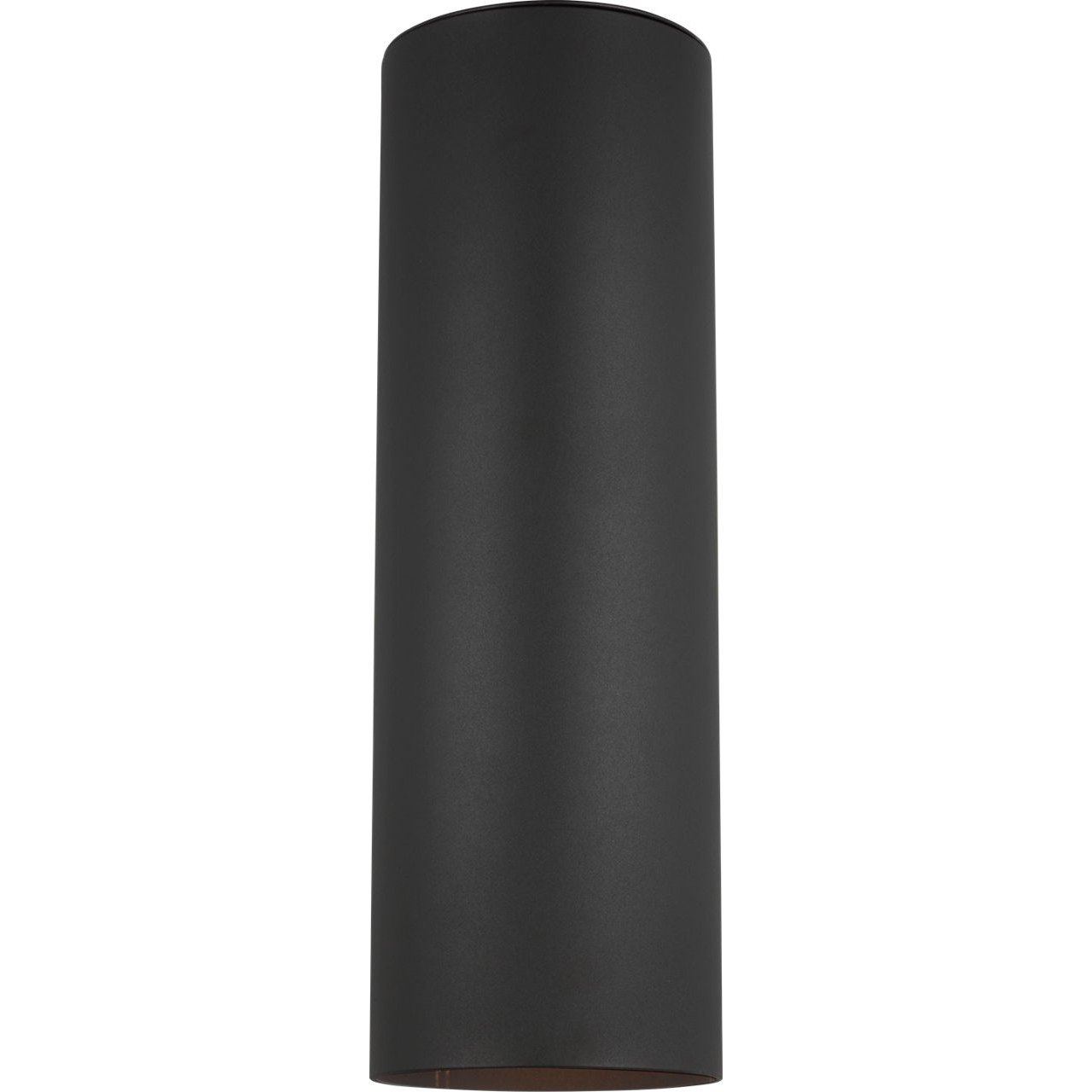 Outdoor Cylinders 2 Light 18.25 inch Black Outdoor Wall Lantern