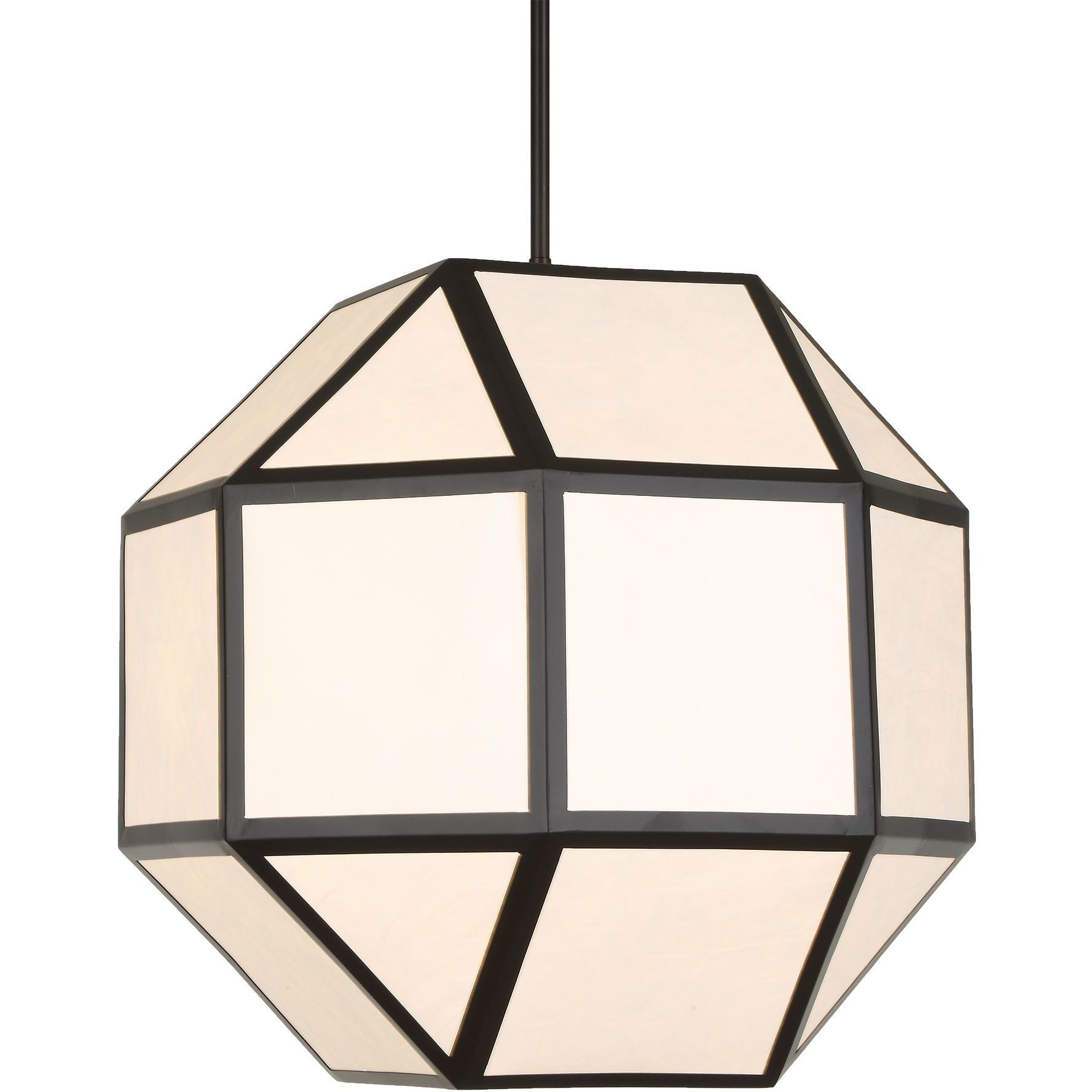 Hoi LED 24 inch Matte Black Chandelier Ceiling Light