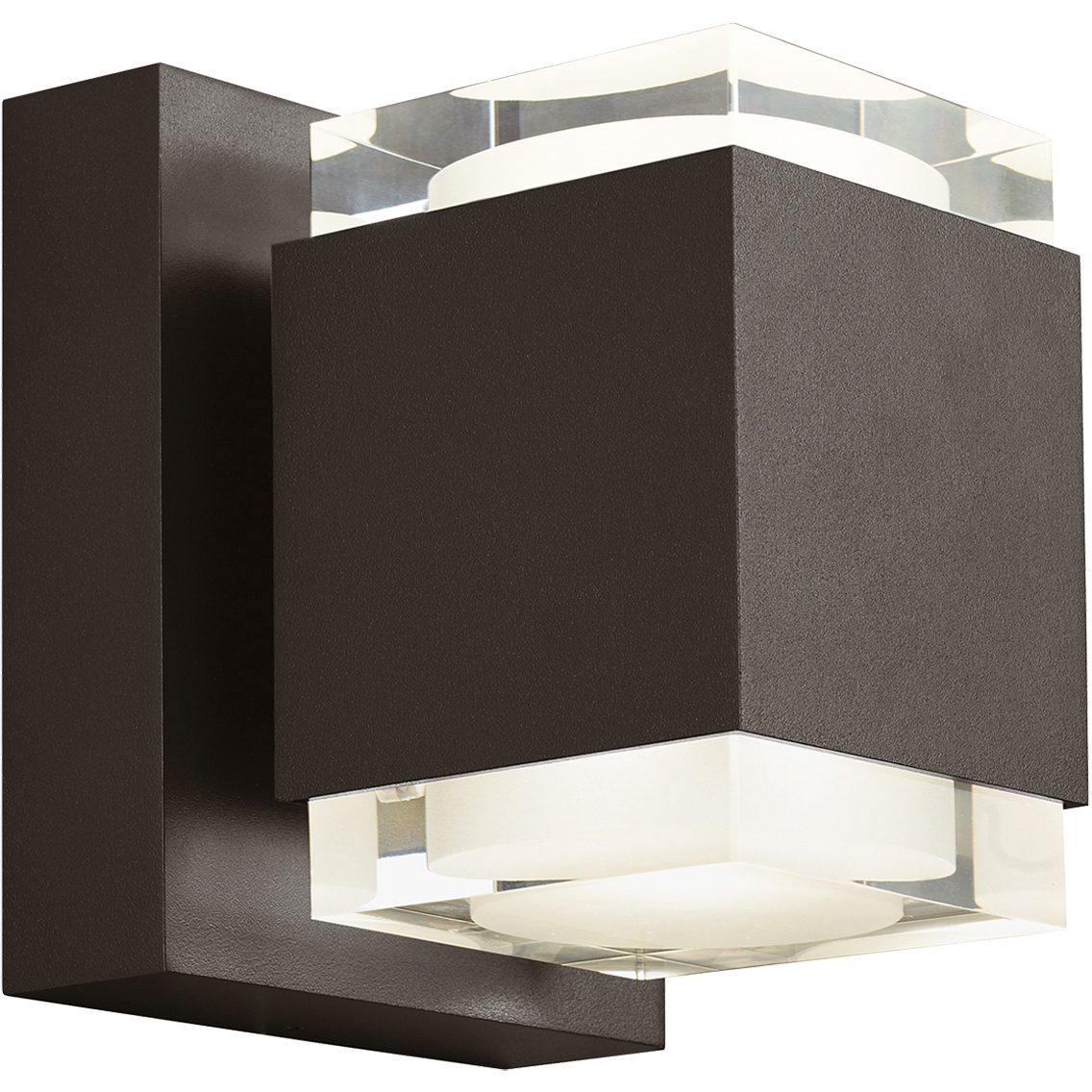 Sean Lavin Voto LED 6.4 inch Bronze Outdoor Wall Light in LED 80 CRI 4000K, Surge Protection, Uplight/Downlight, Integrated LED
