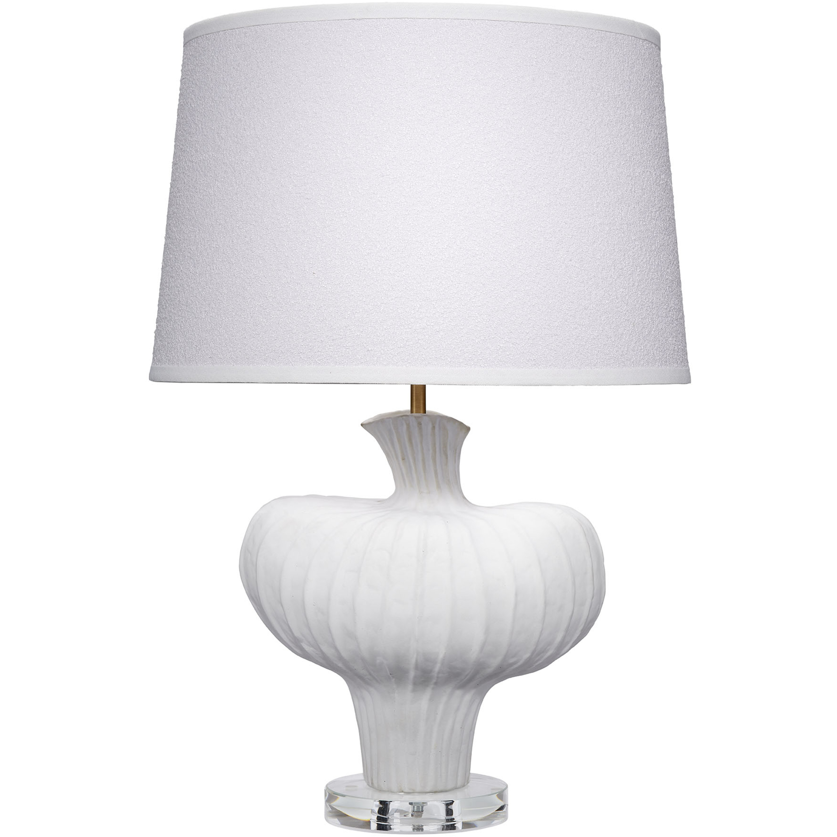 Colette 25.5 inch 150 watt White Matte Ceramic Table Lamp Portable Light