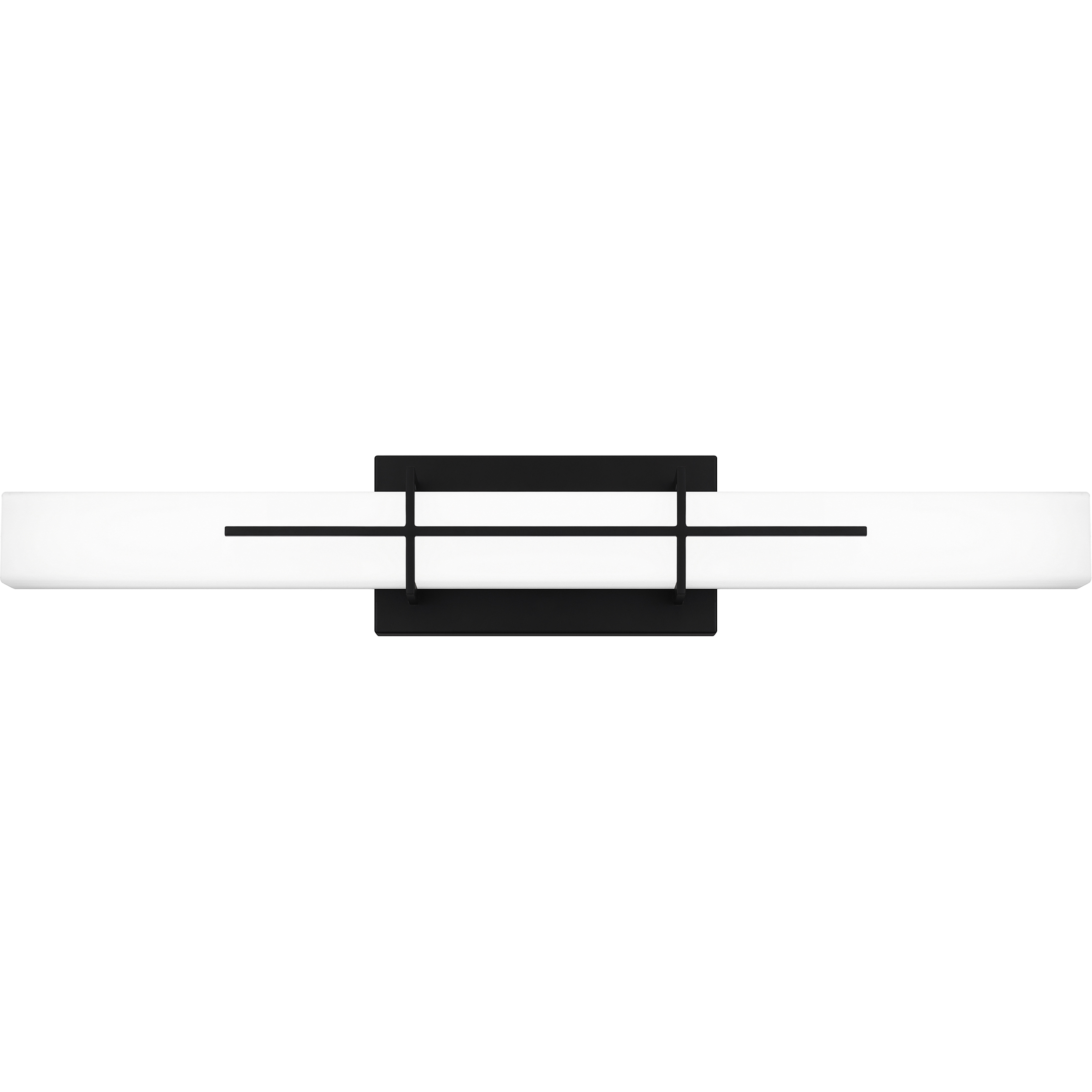 Gemini LED 28.25 inch Matte Black Bath Light Wall Light