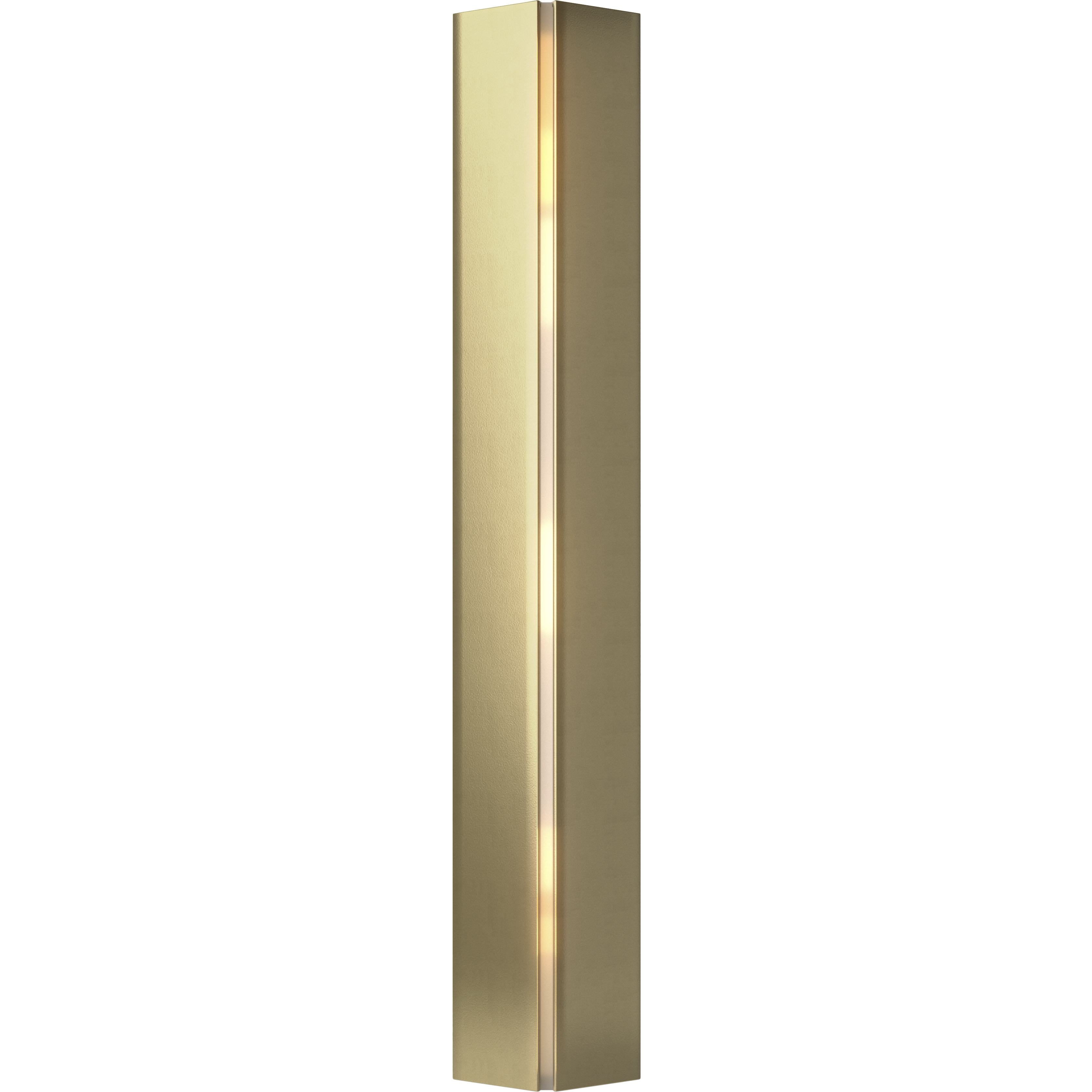 Gallery LED 4.3 inch Modern Brass ADA Sconce Wall Light