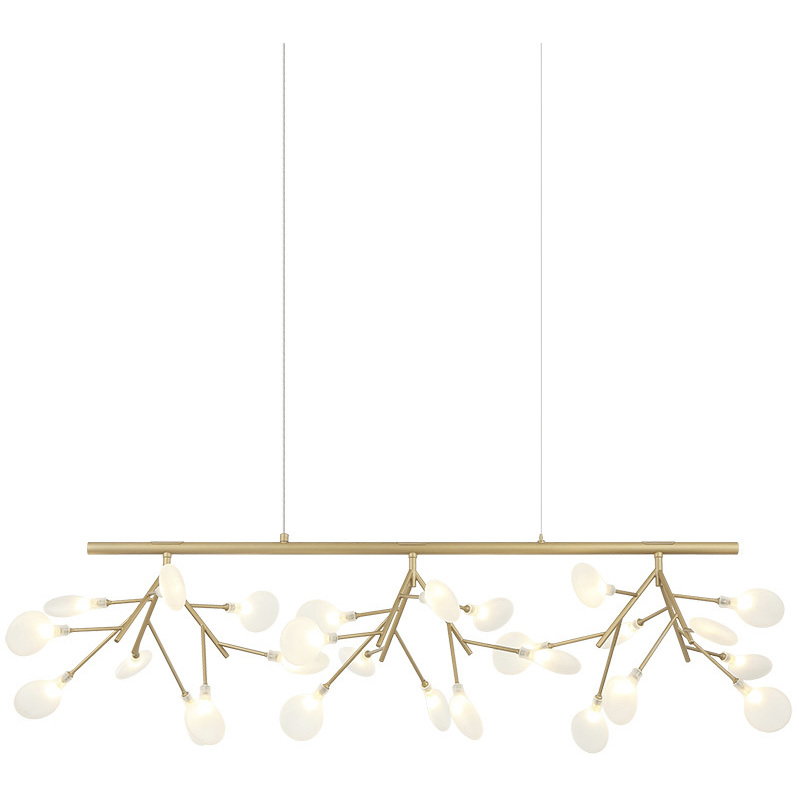 Hydrangea Bloom 27 Light 18 inch Gold Pendant Ceiling Light