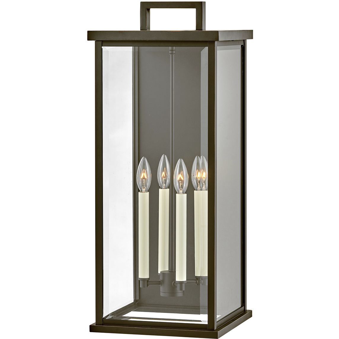 Estate Series Weymouth Outdoor Wall Mount Lantern in Oil Rubbed Bronze