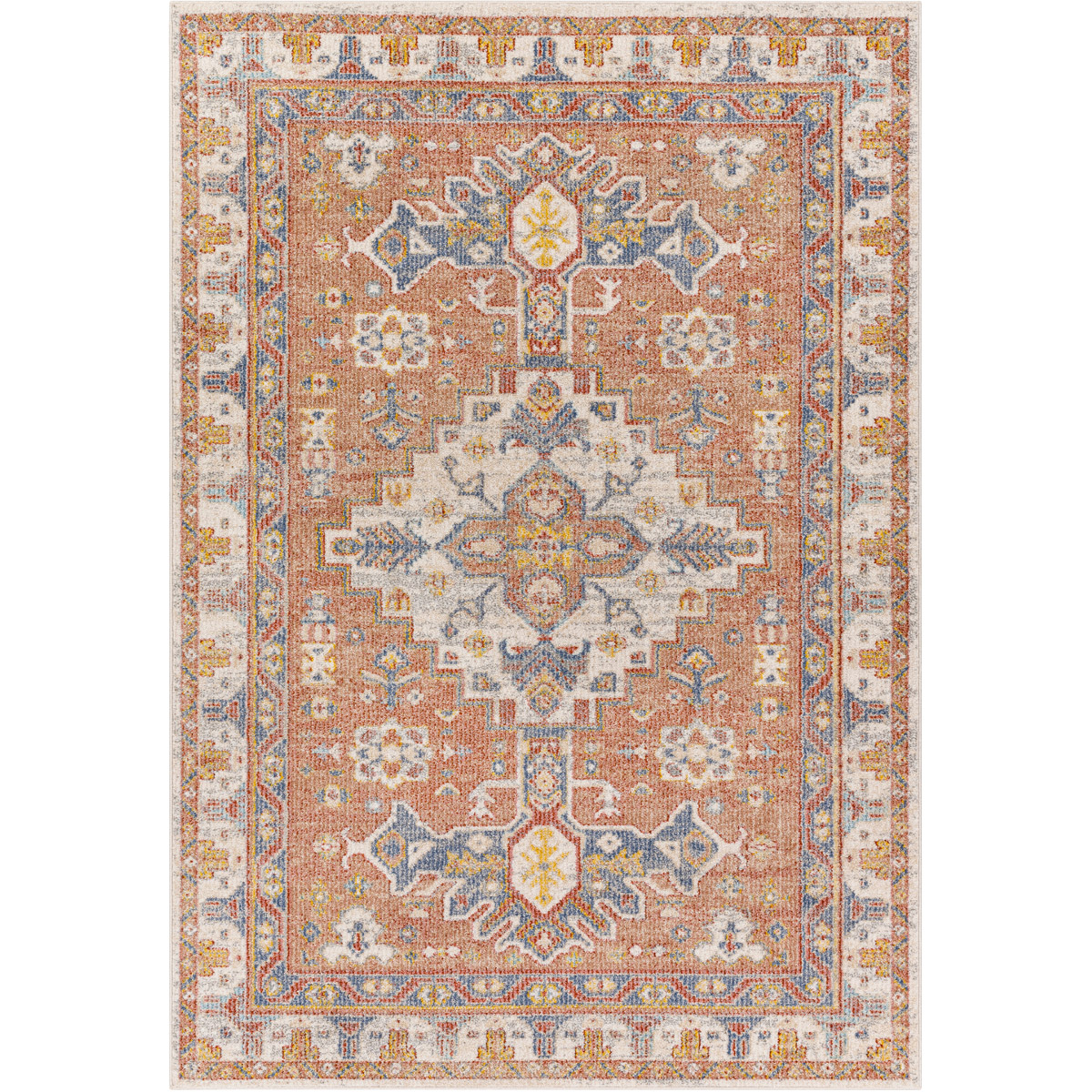 Passion 84 X 63 inch Camel Rug