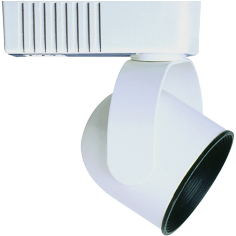 Signature 1 Light White Track Fixture Ceiling Light, Adjustable