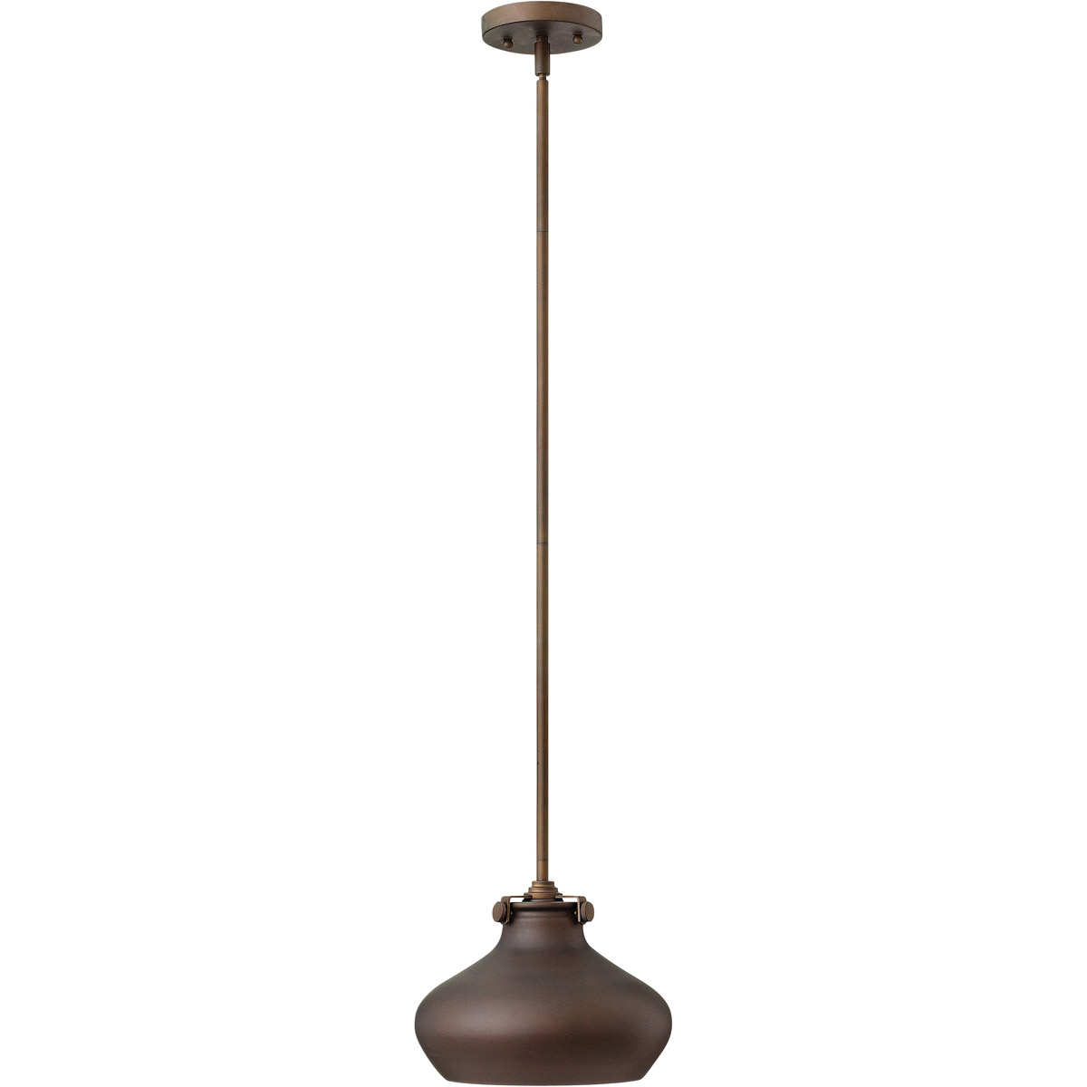 Congress 1 Light 9.75 inch Oil Rubbed Bronze Mini-Pendant Ceiling Light