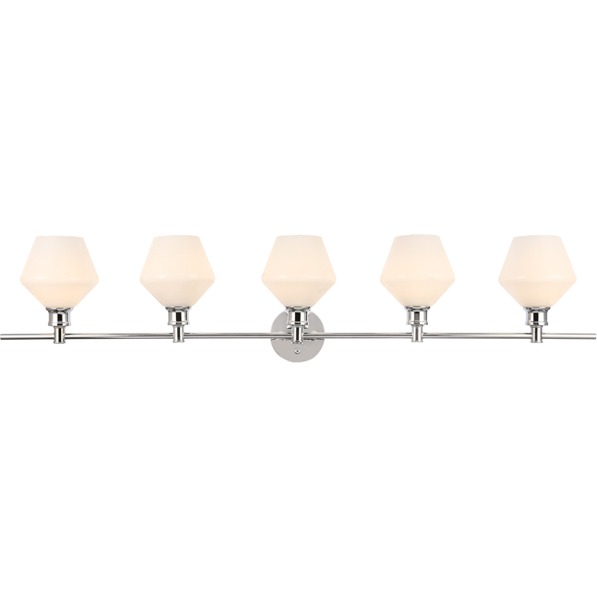 Gene 5 Light 47 inch Chrome Wall sconce Wall Light