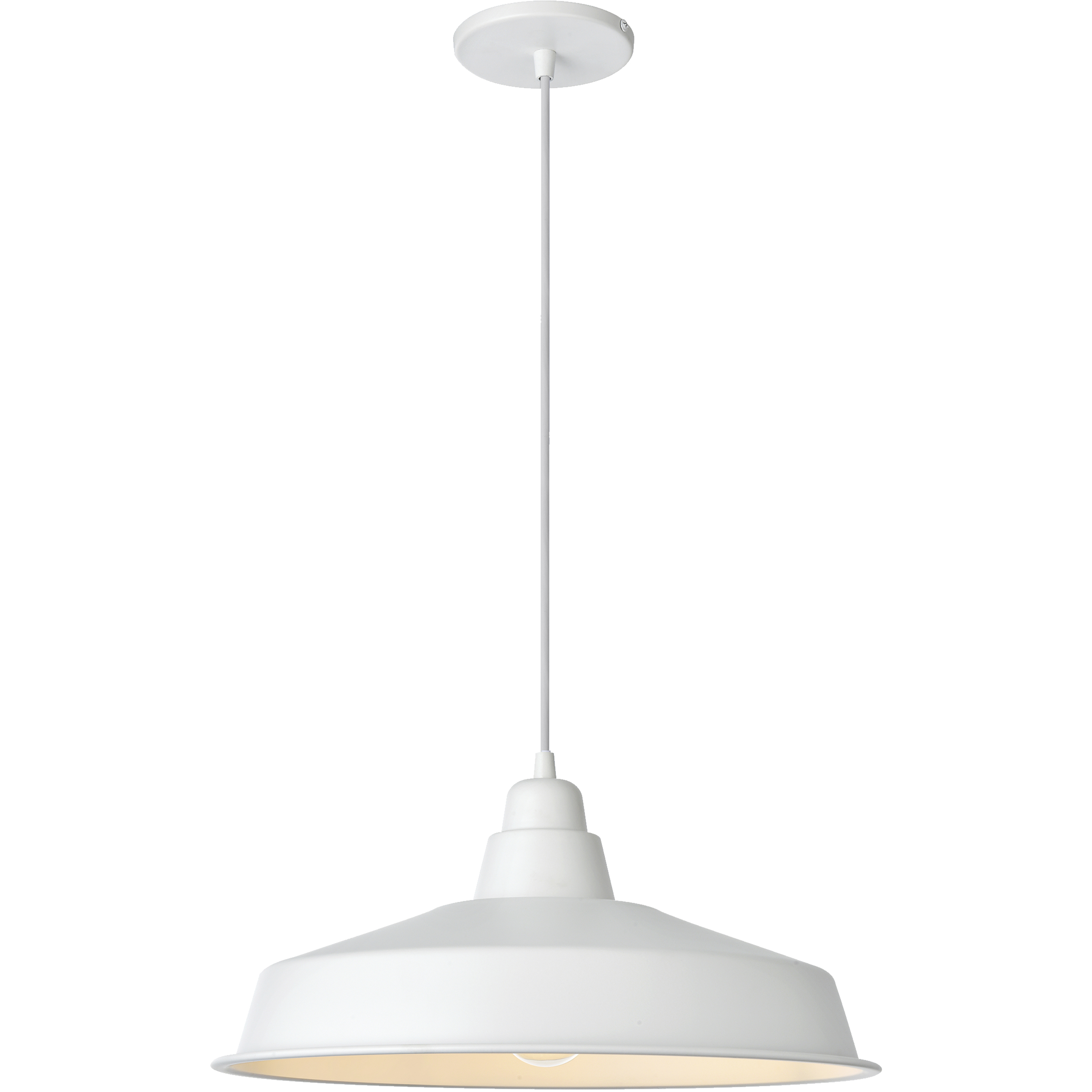 Olya LED 16 inch Matte White Pendant Ceiling Light