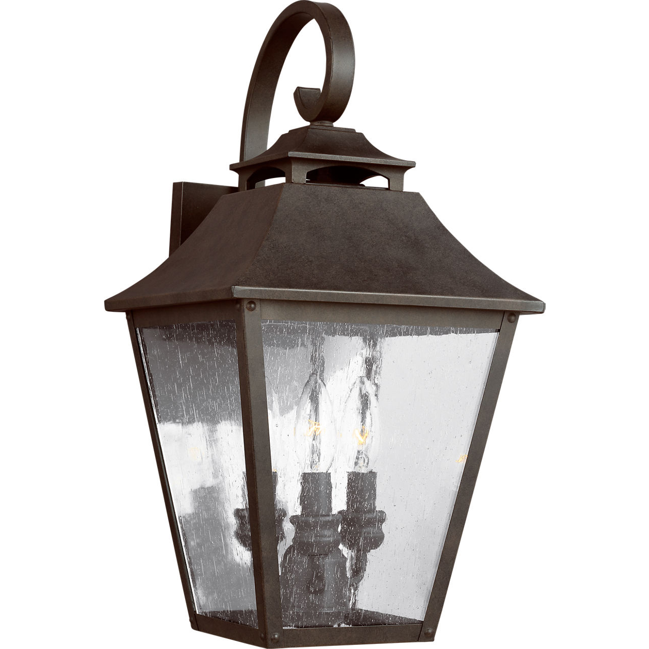 Sean Lavin Galena 3 Light 19 inch Sable Outdoor Wall Lantern