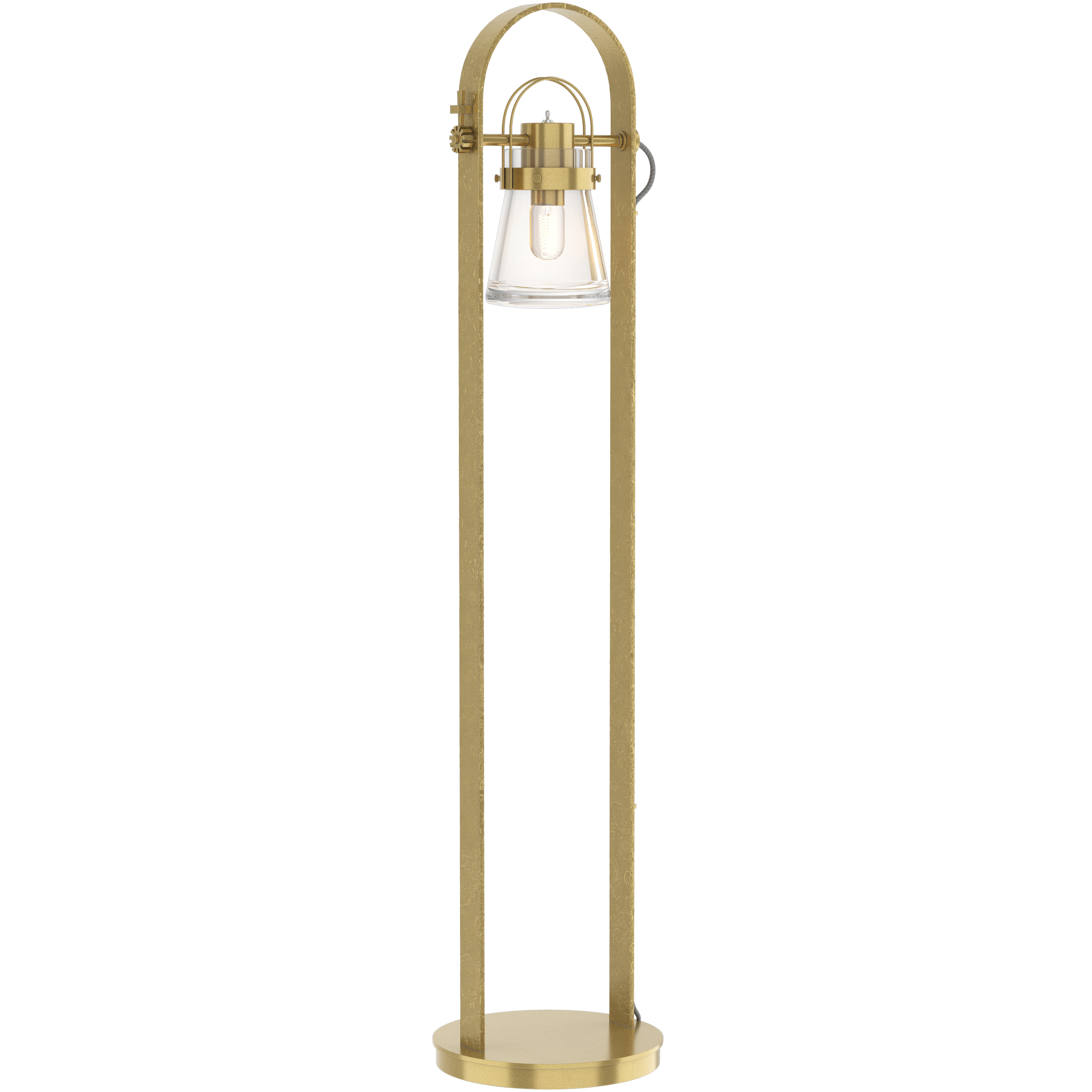 Erlenmeyer 51 inch 60 watt Modern Brass Floor Lamp Portable Light