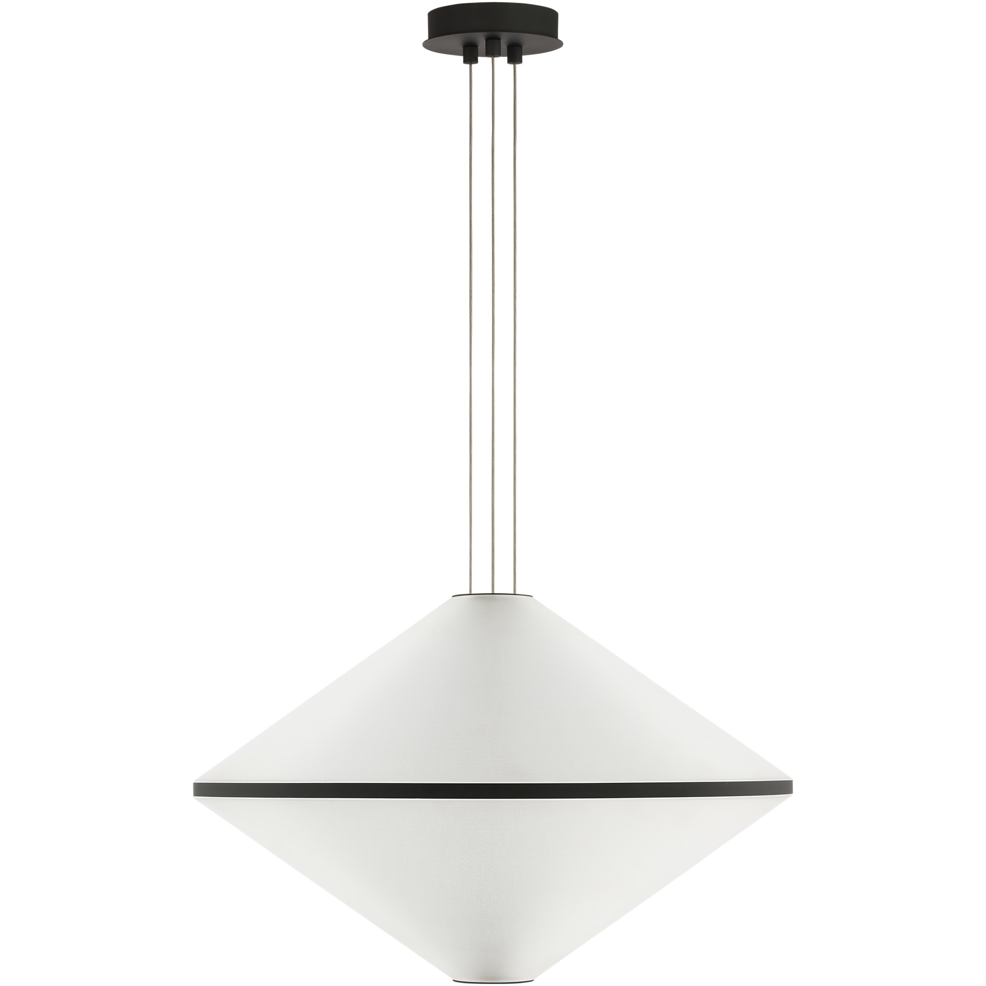 Sean Lavin Bicono LED 22 inch Nightshade Black Pendant Ceiling Light