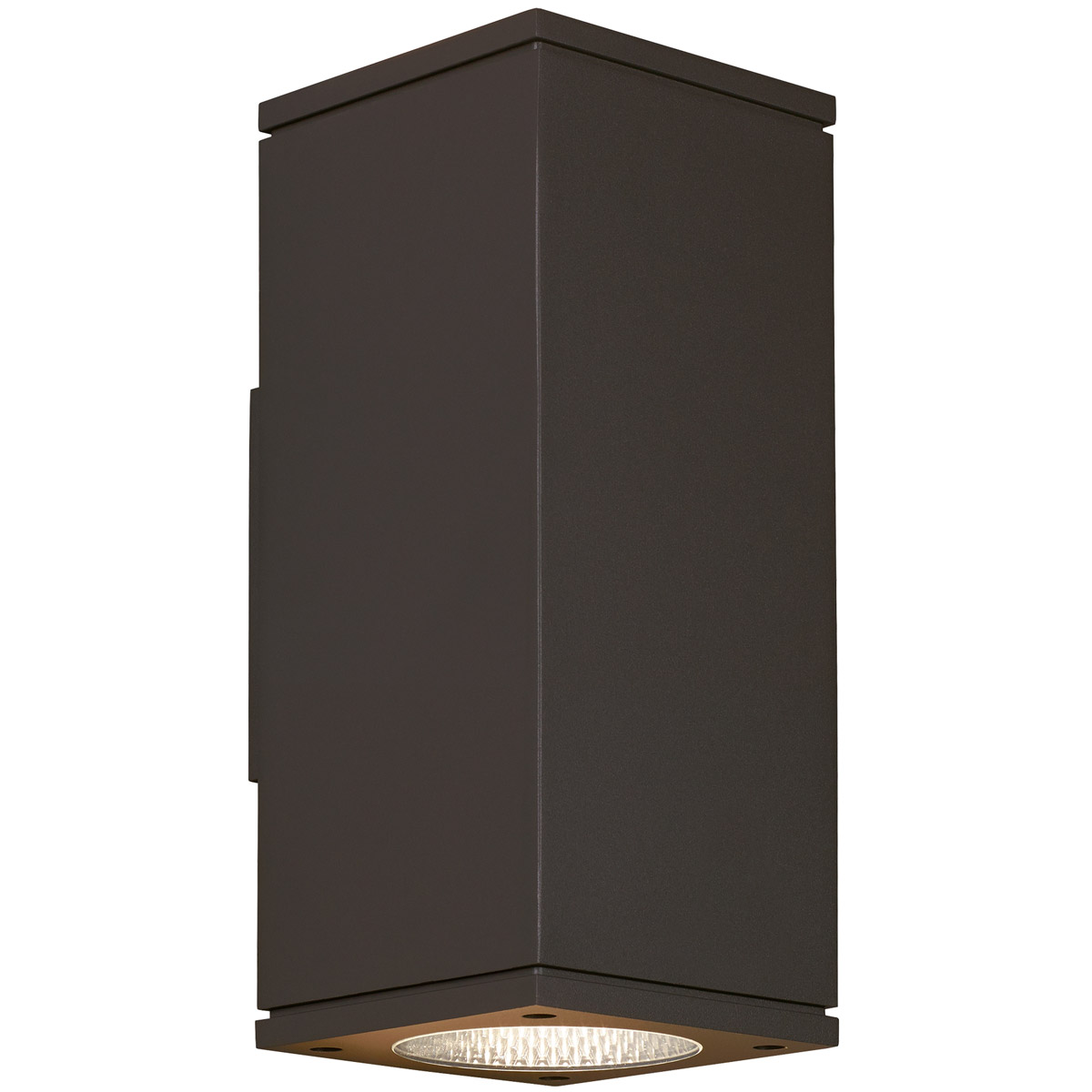 Sean Lavin Tegel LED 12 inch Bronze Outdoor Wall Light in LED 80 CRI 3000K, Surge Protection, Uplight/Downlight, 10 Degree/36 Degree, Integrated LED