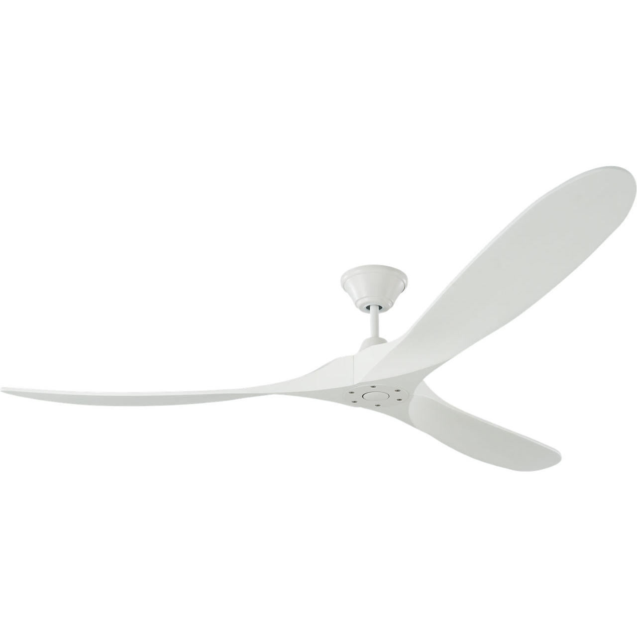 Maverick 70 inch Matte White Ceiling Fan