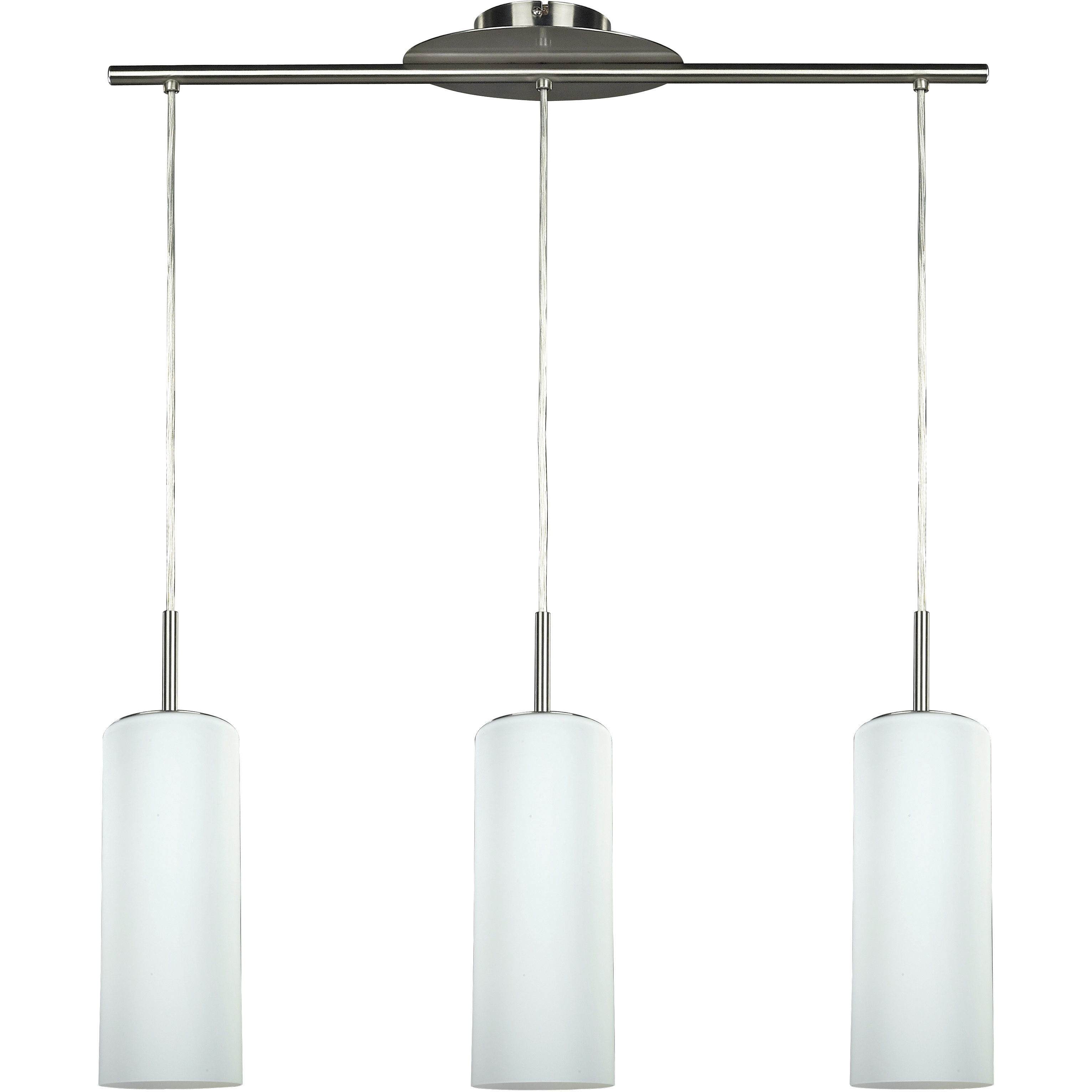 Madison 3 Light 28 inch Brushed Pewter Pendant Light Ceiling Light