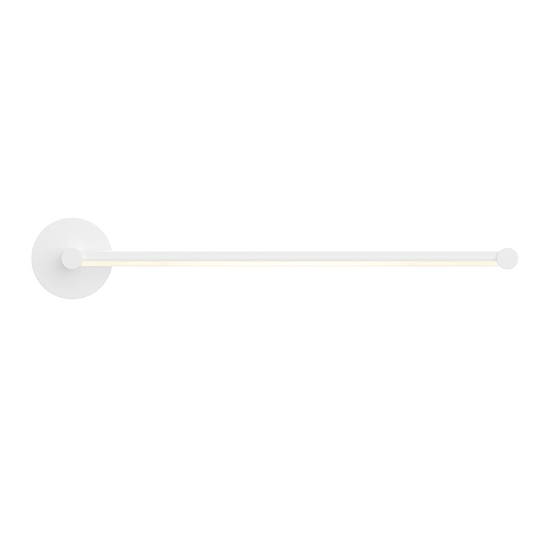 Purolinear 360 LED 25.25 inch Satin White ADA Wall Bar Light Wall Light