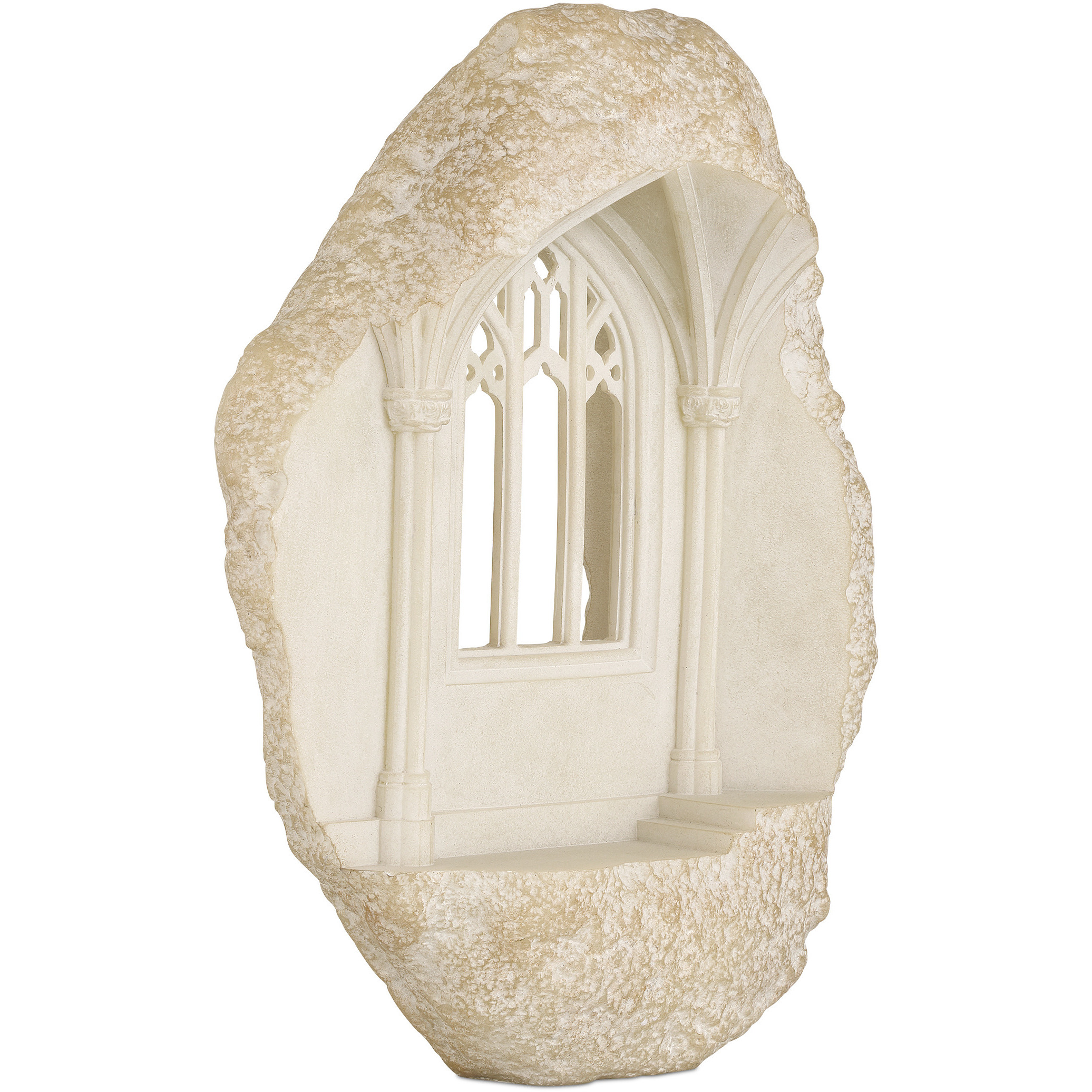 Architectural Remnant Antique White Decorative Object