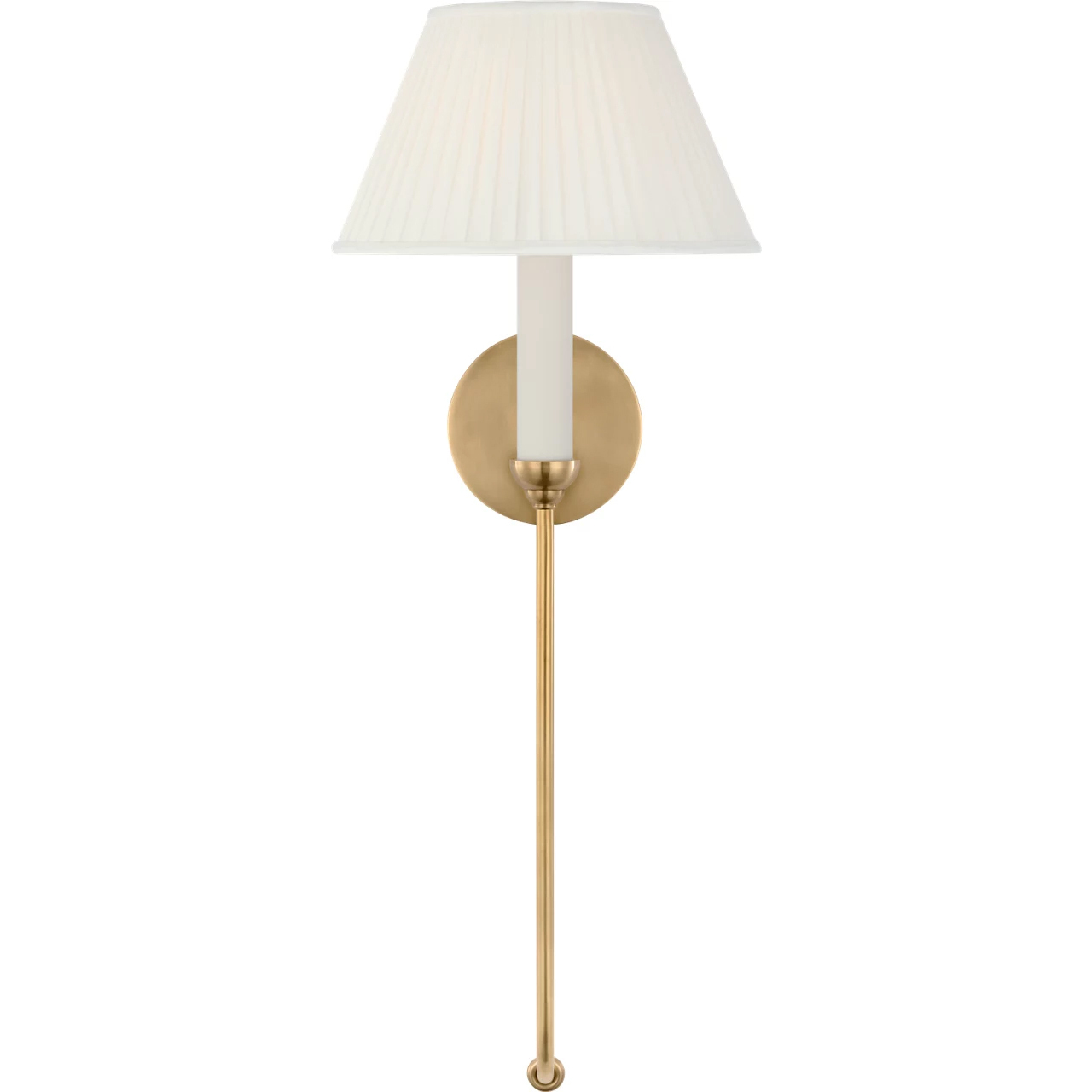 Amber Lewis Ingela LED 9 inch Hand-Rubbed Antique Brass Single Sconce Wall Light