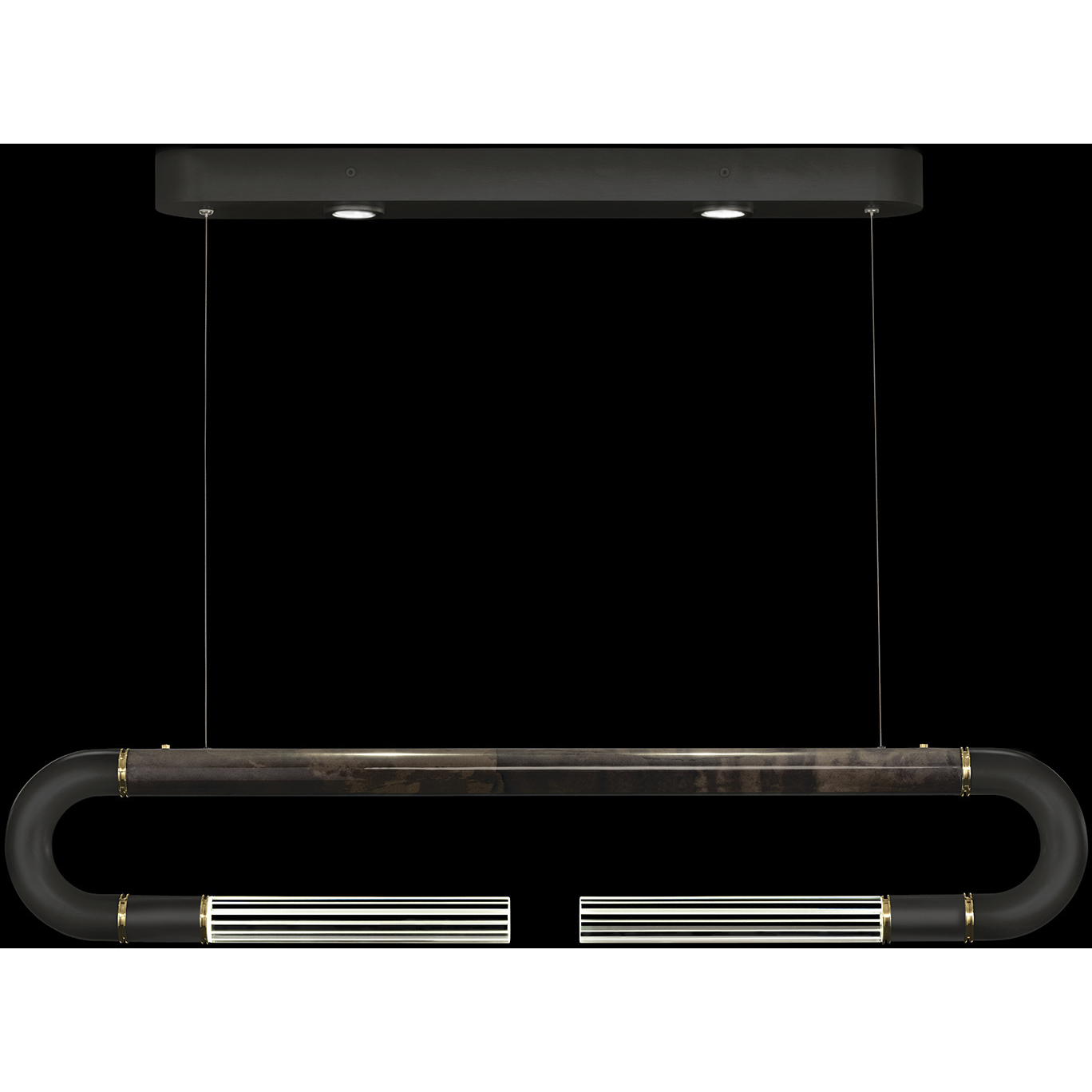Antonia LED 52 inch Black Pendant Ceiling Light