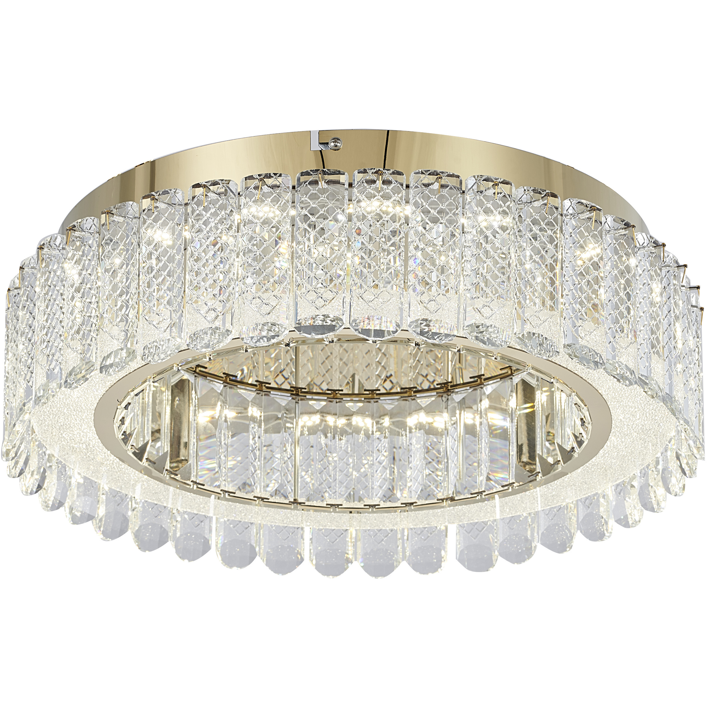 Canada LED 16 inch Gold Flush Mount Ceiling Light