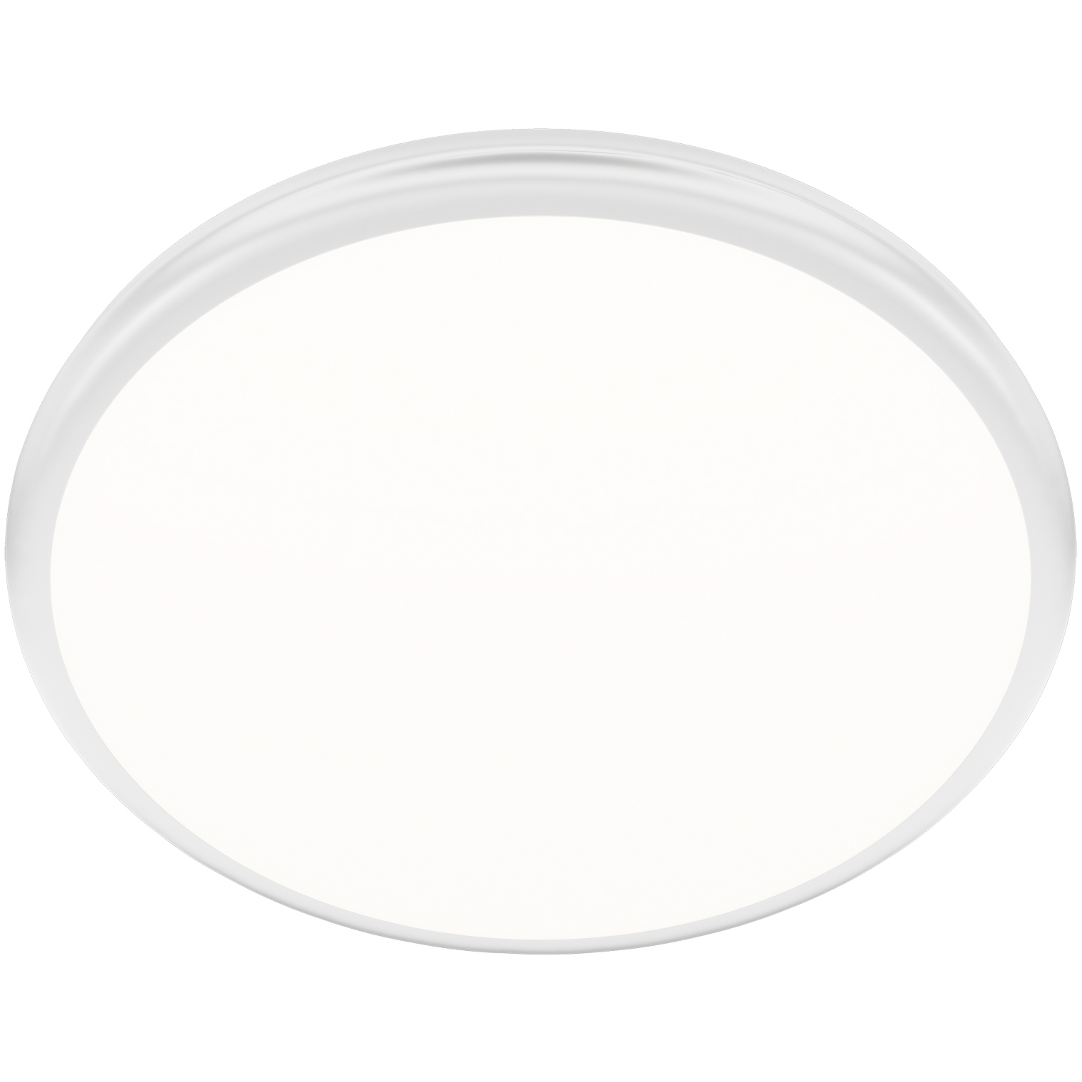Parthenon LED 15 inch White Flush Mount Ceiling Light in 2700K, dweLED