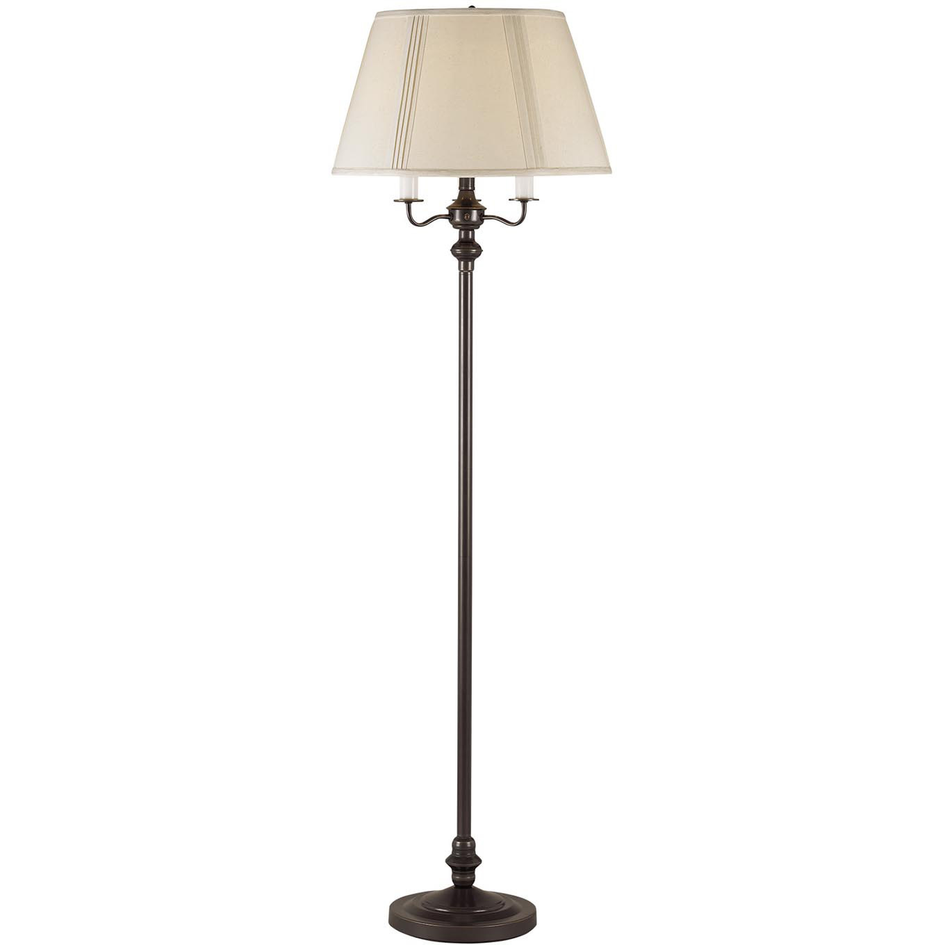 Signature 59 inch 60 watt Dark Bronze Floor Lamp Portable Light