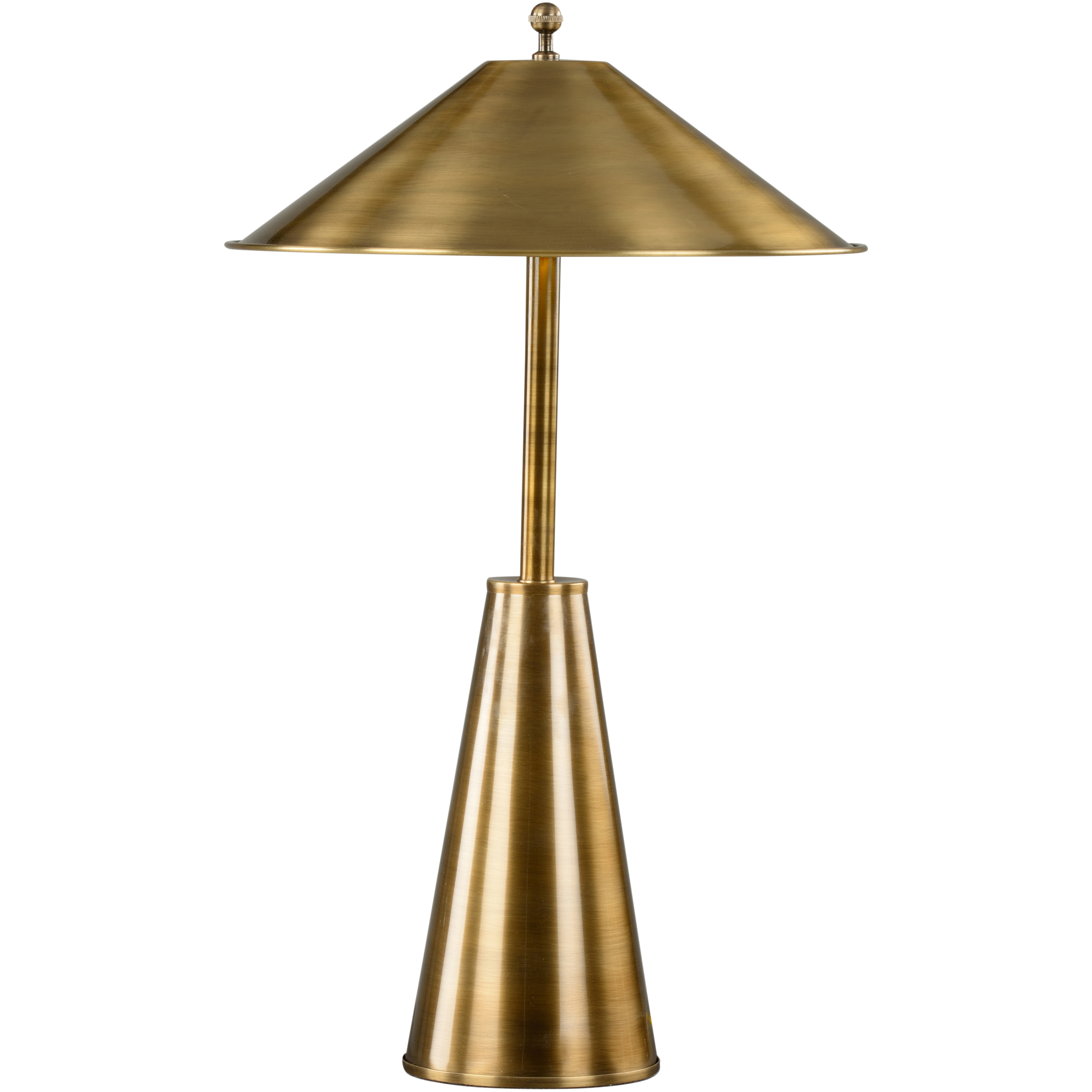Stamos 23 inch Gold Table Lamp Portable Light