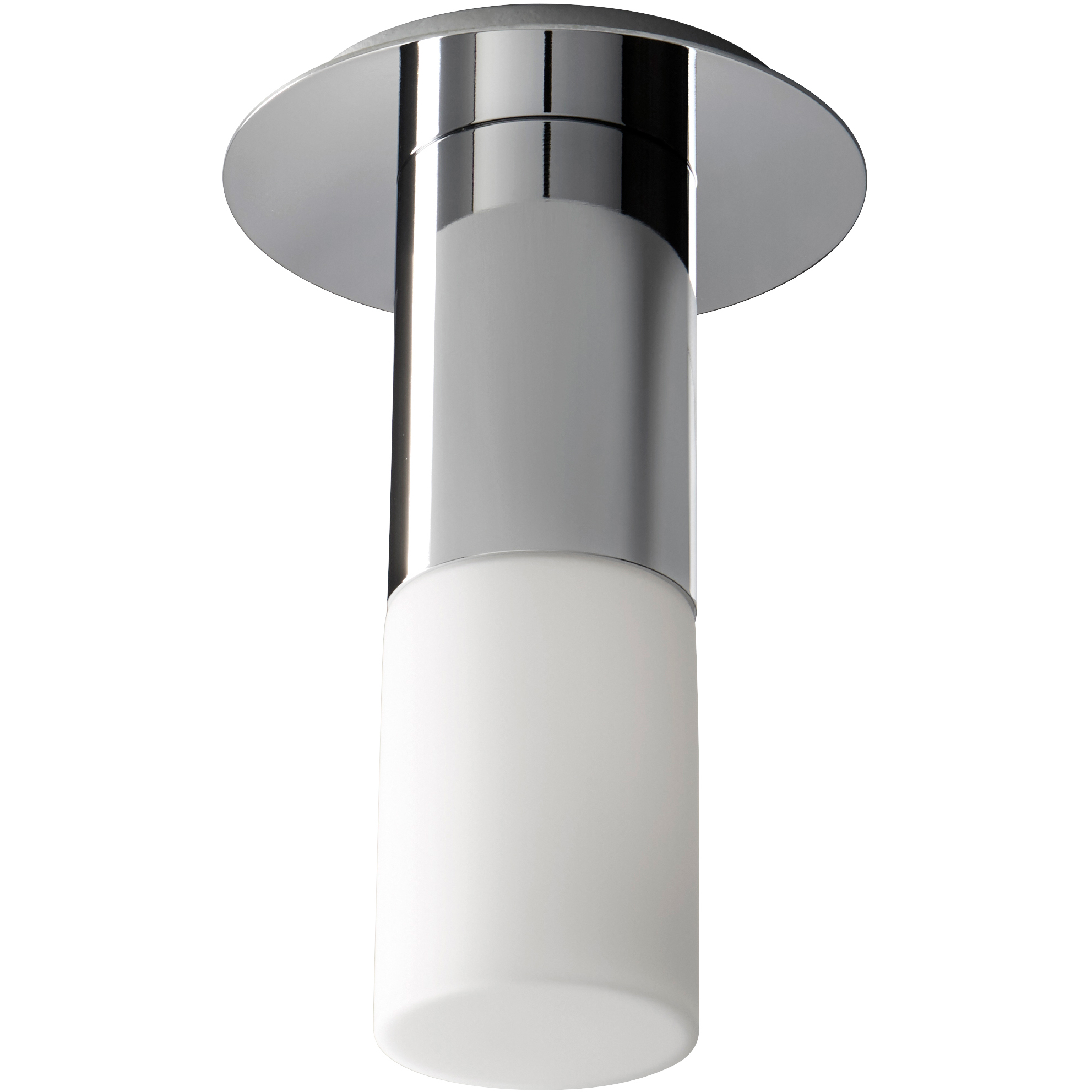 Pilar 1 Light 5.88 inch Polished Nickel Flush Mount Ceiling Light