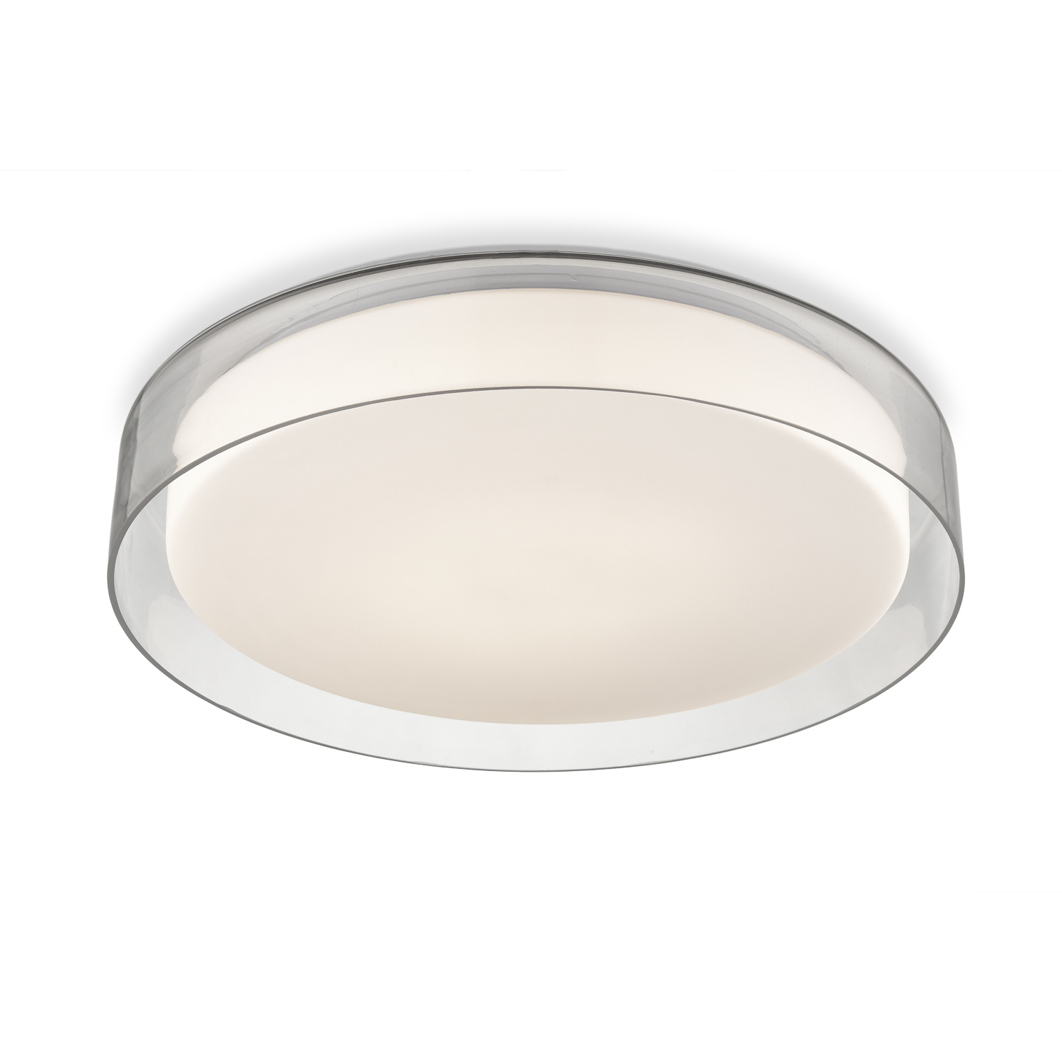 Aston LED 18 inch Clear Flush Mount Ceiling Light