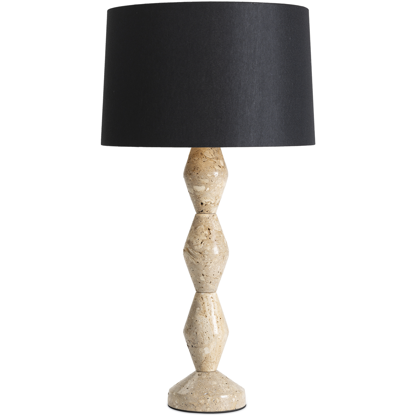 Crew 30 inch 150.00 watt Natural Stone Buffet Lamp Portable Light